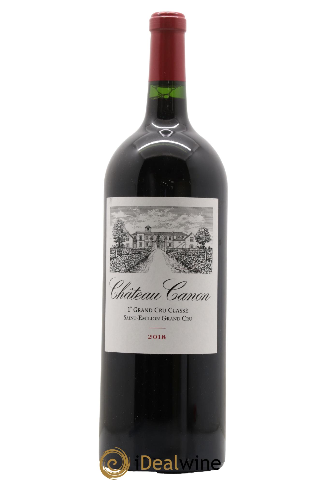 Château Canon 1er Grand Cru Classé B 2018 - Lot de 1 magnum - 0