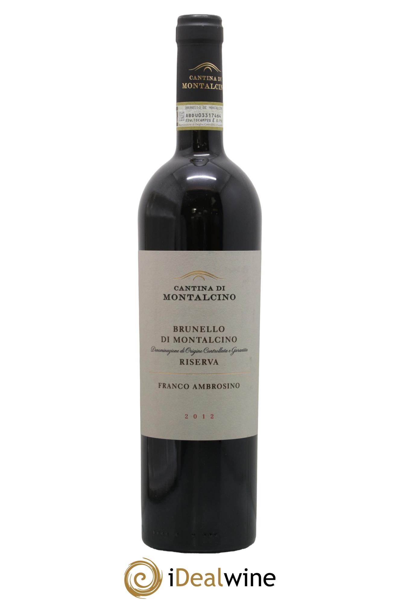 Brunello di Montalcino Riserva Franco Ambrosino 2012 - Lot de 1 bouteille - 0