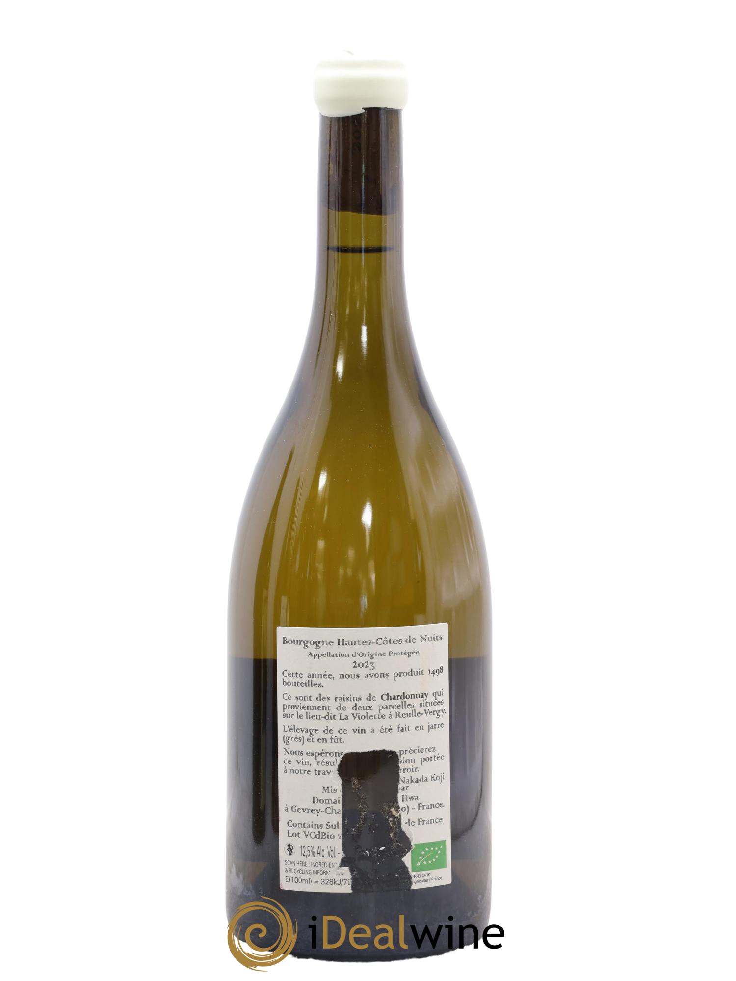 Hautes-Côtes de Nuits La Violette Chardonnay Koji et Jae Hwa 2023 - Lot de 1 bouteille - 1