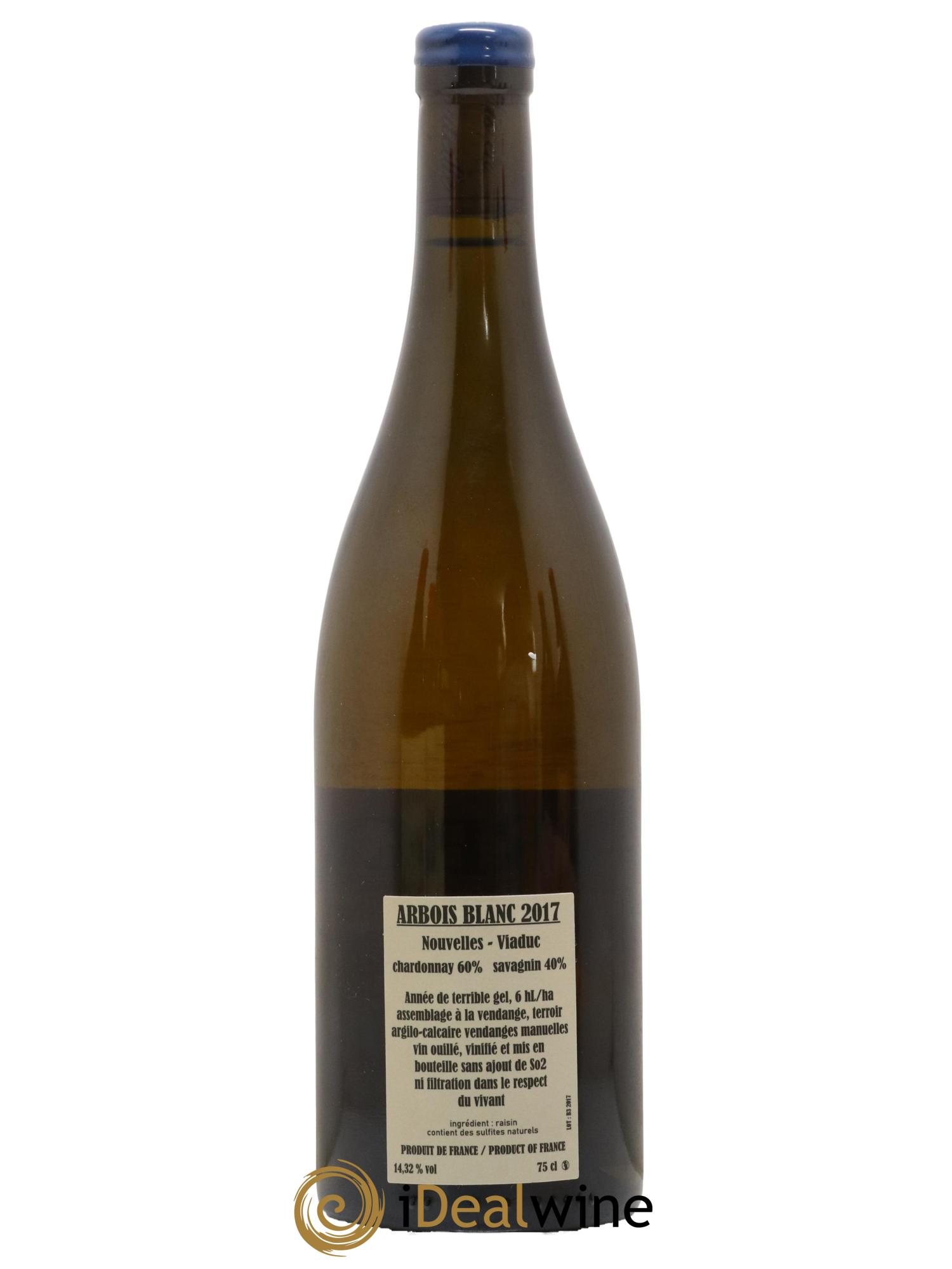 Arbois Savagnin Chardonnay Nouvelles-Viaduc Adeline Houillon & Renaud Bruyère 2017 - Lot de 1 bouteille - 1