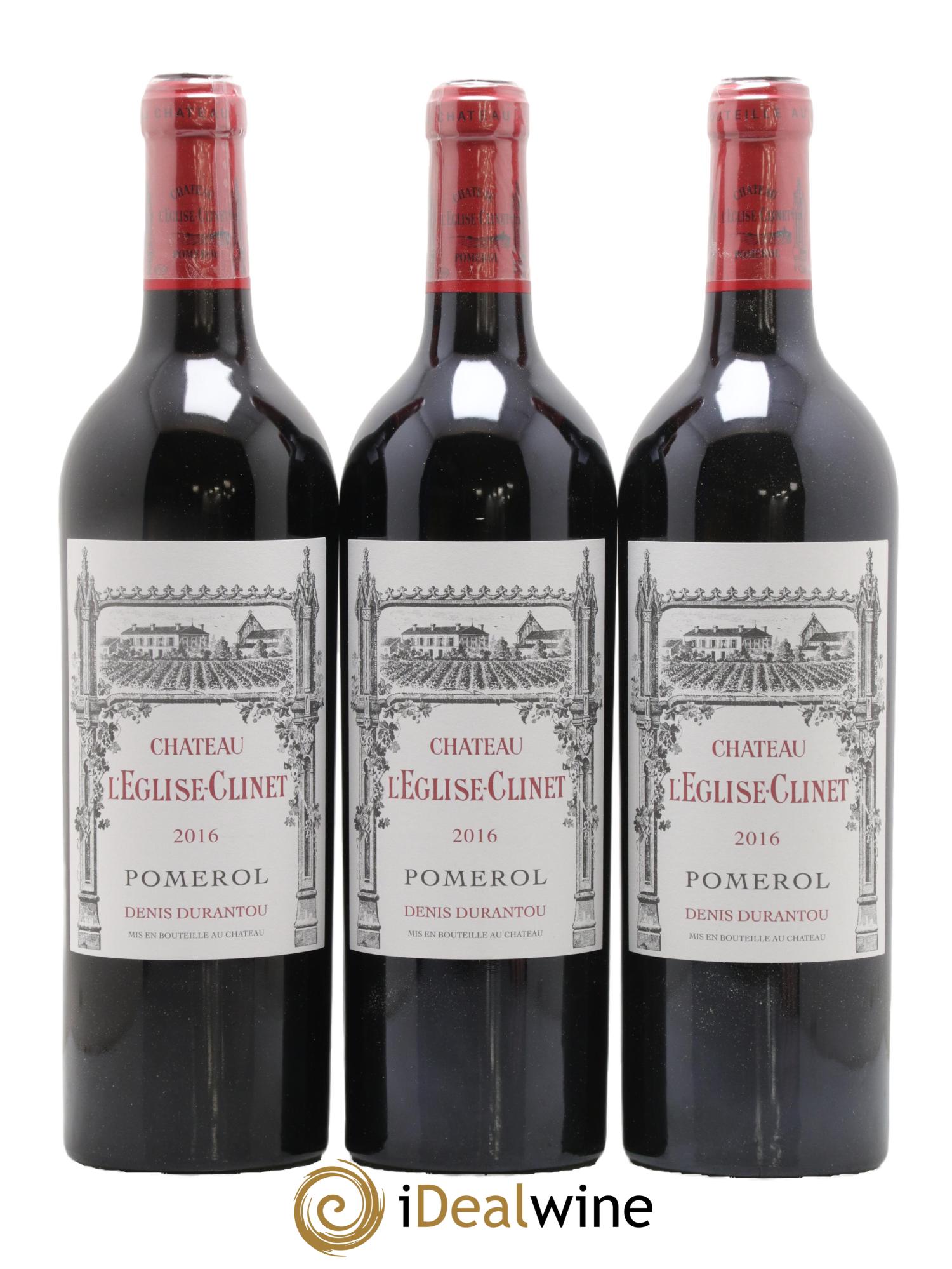 Château l' Église Clinet 2016 - Lot de 6 bouteilles - 1