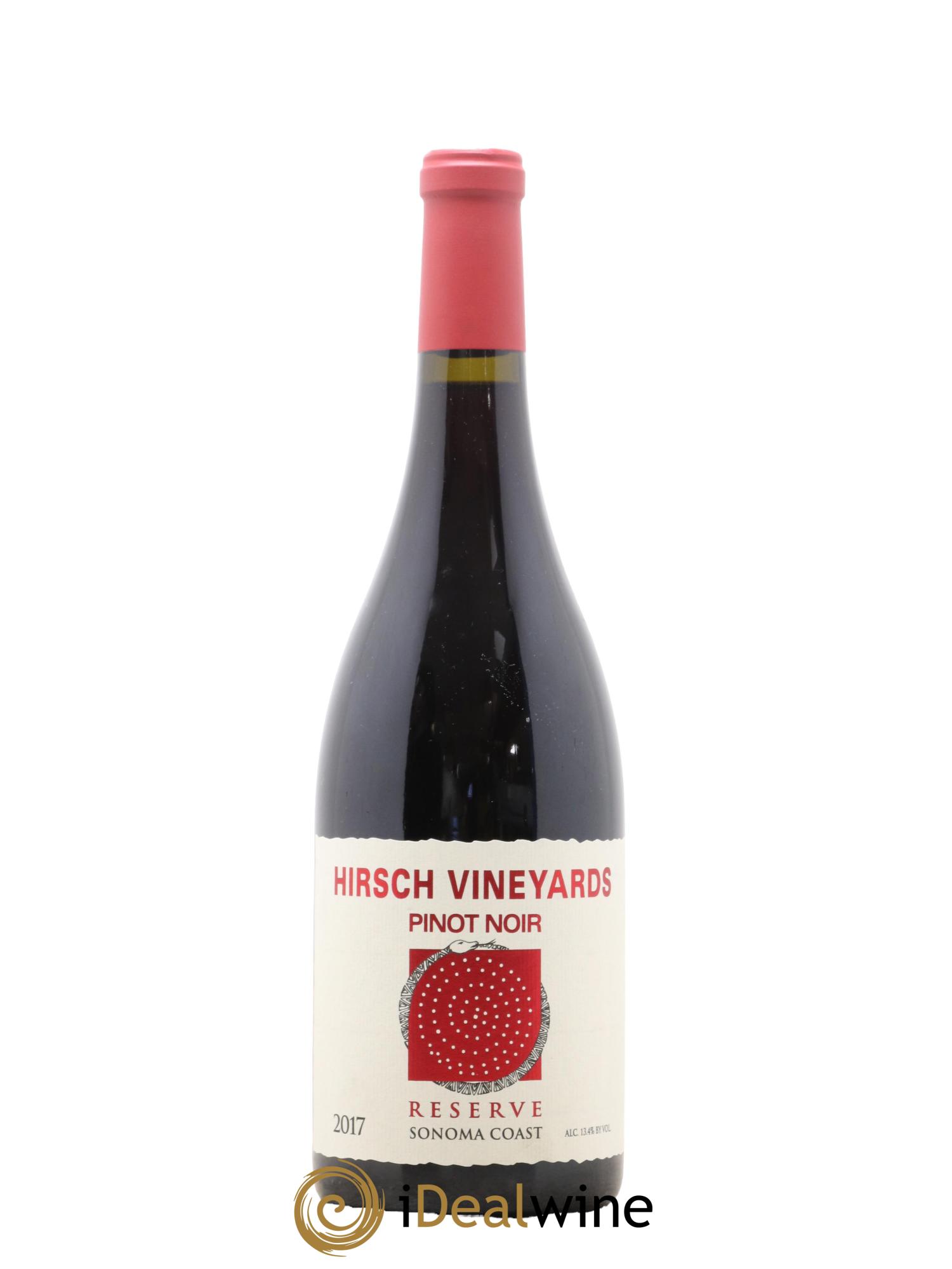 USA Sonoma Reserve Pinot Noir Hirsch Vineyards 2017 - Lot of 1 bottle - 0