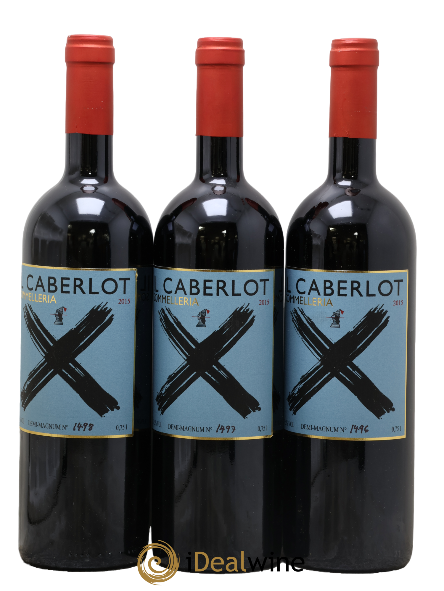Toscana IGT Il Caberlot 2015 - Lot of 3 bottles - 0