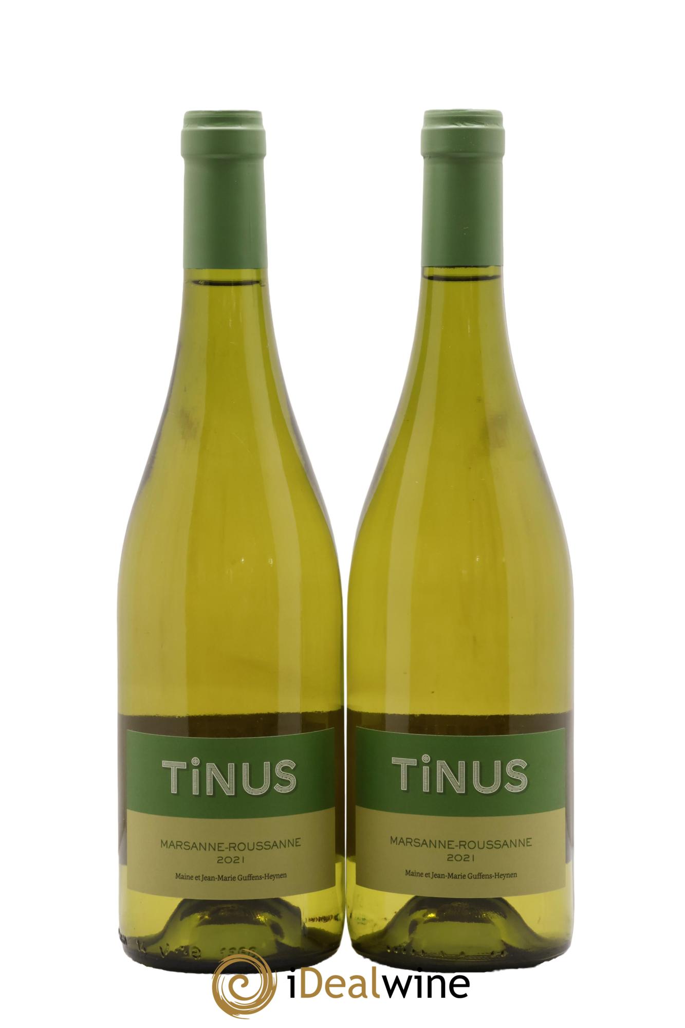 Vin de France Château des Tourettes Tinus Marsanne Roussanne Jean-Marie Guffens 2021 - Lot de 2 bouteilles - 0