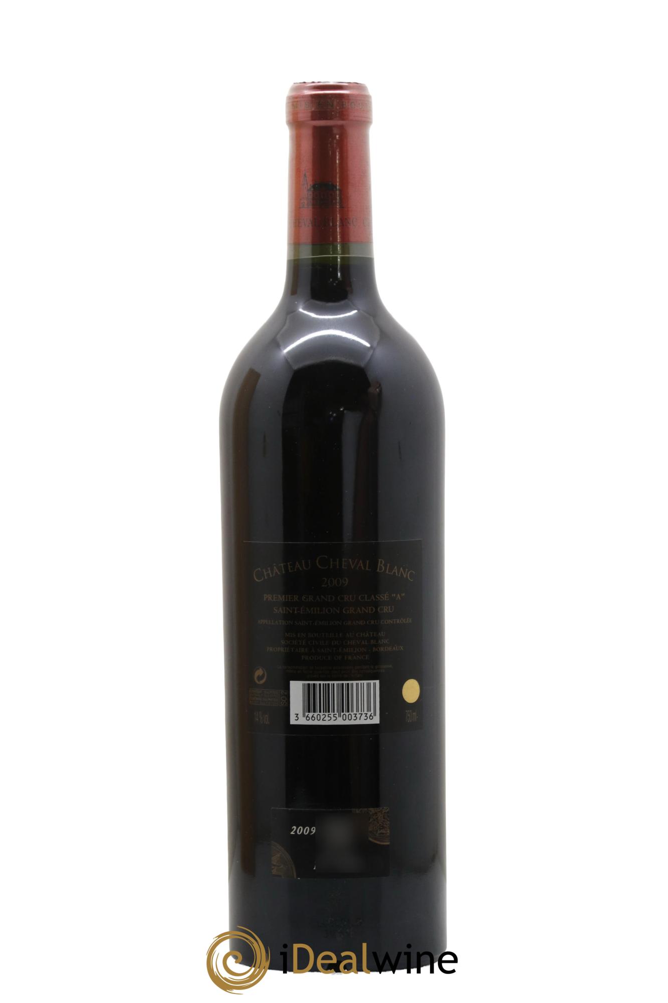 Château Cheval Blanc 1er Grand Cru Classé A 2009 - Lotto di 1 bottiglia - 2