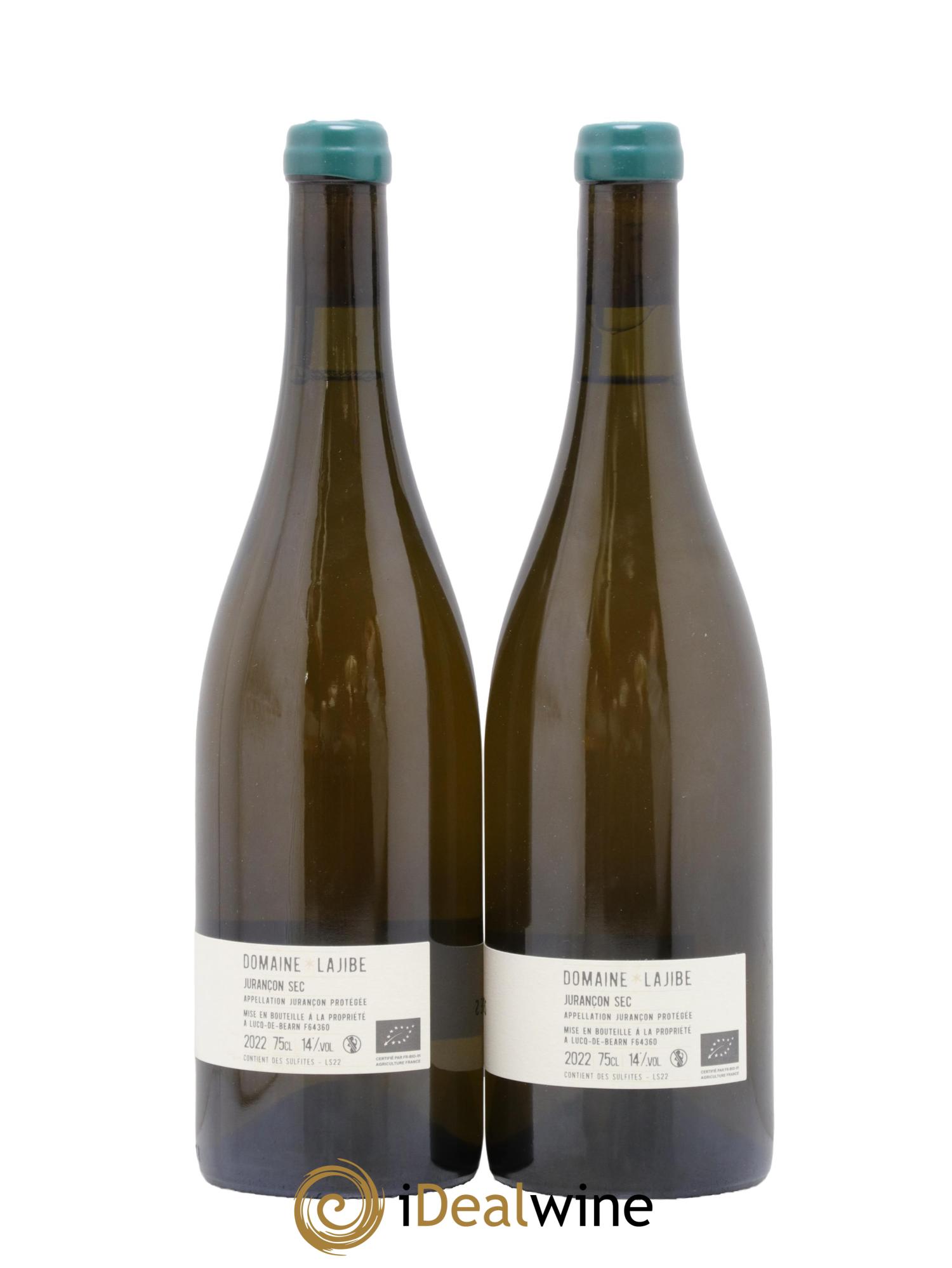 Jurançon sec Serres-Seques Domaine Lajibe - Jean-Baptiste Semmartin 2022 - Lot of 2 bottles - 1