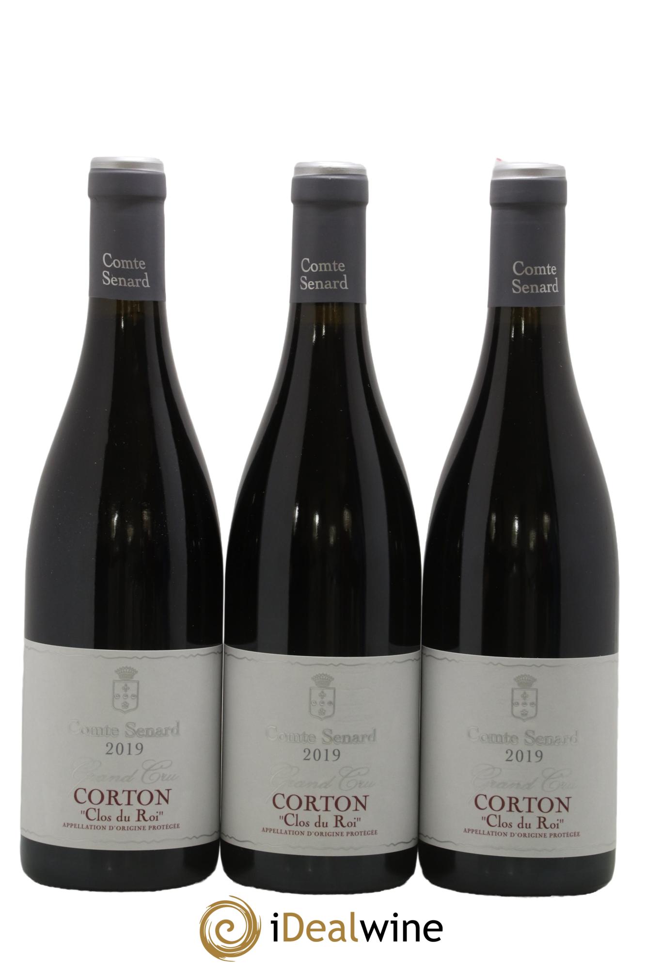 Corton Grand Cru Clos du Roi Comte Senard 2019 - Posten von 3 Flaschen - 0