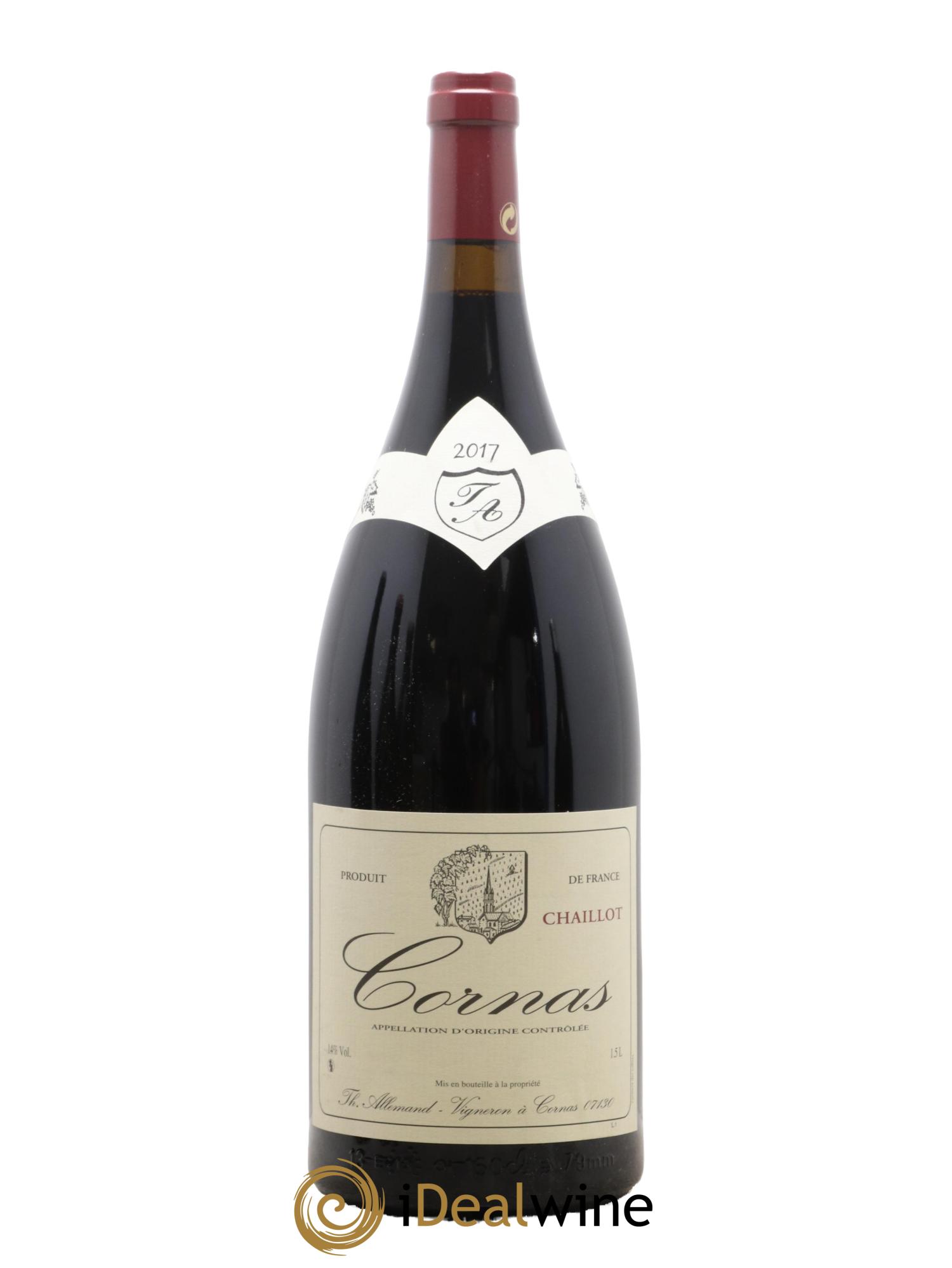 Cornas Chaillot Thierry Allemand 2017 - Lot de 1 magnum - 0