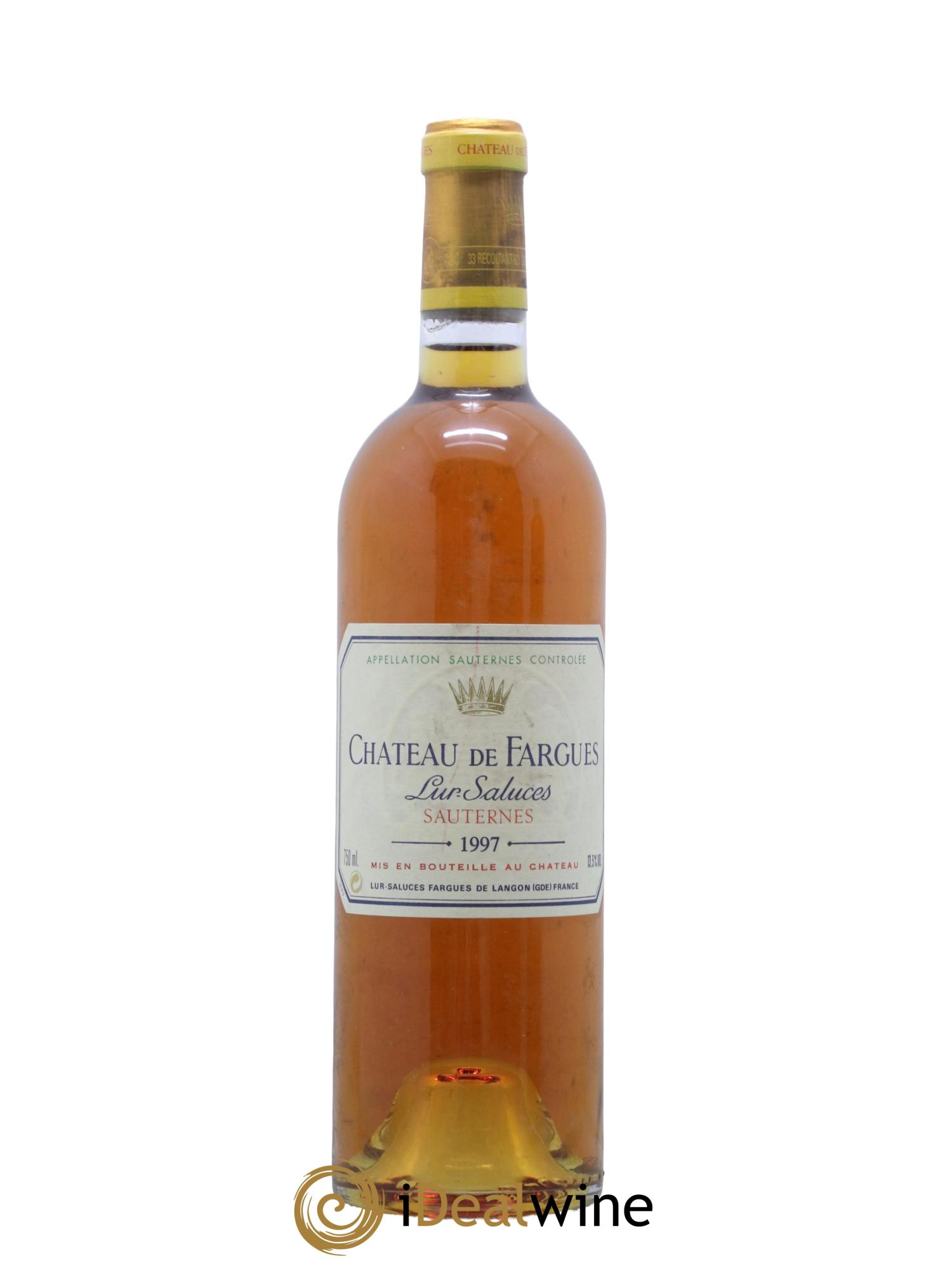 Château de Fargues 1997 - Posten von 1 Flasche - 0