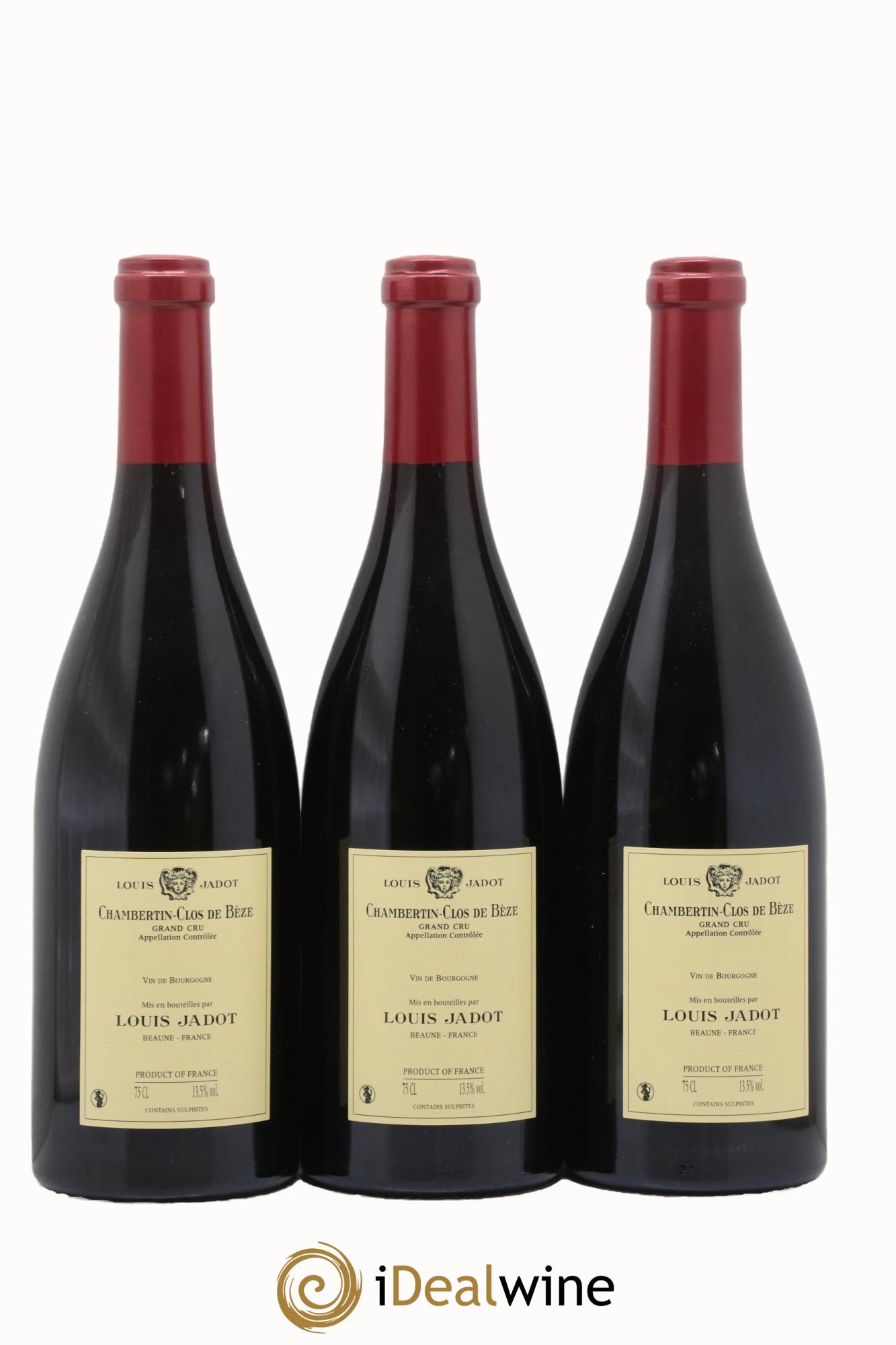 Chambertin Clos de Bèze Grand Cru Domaine Louis Jadot 2015 - Lot de 6 bouteilles - 4