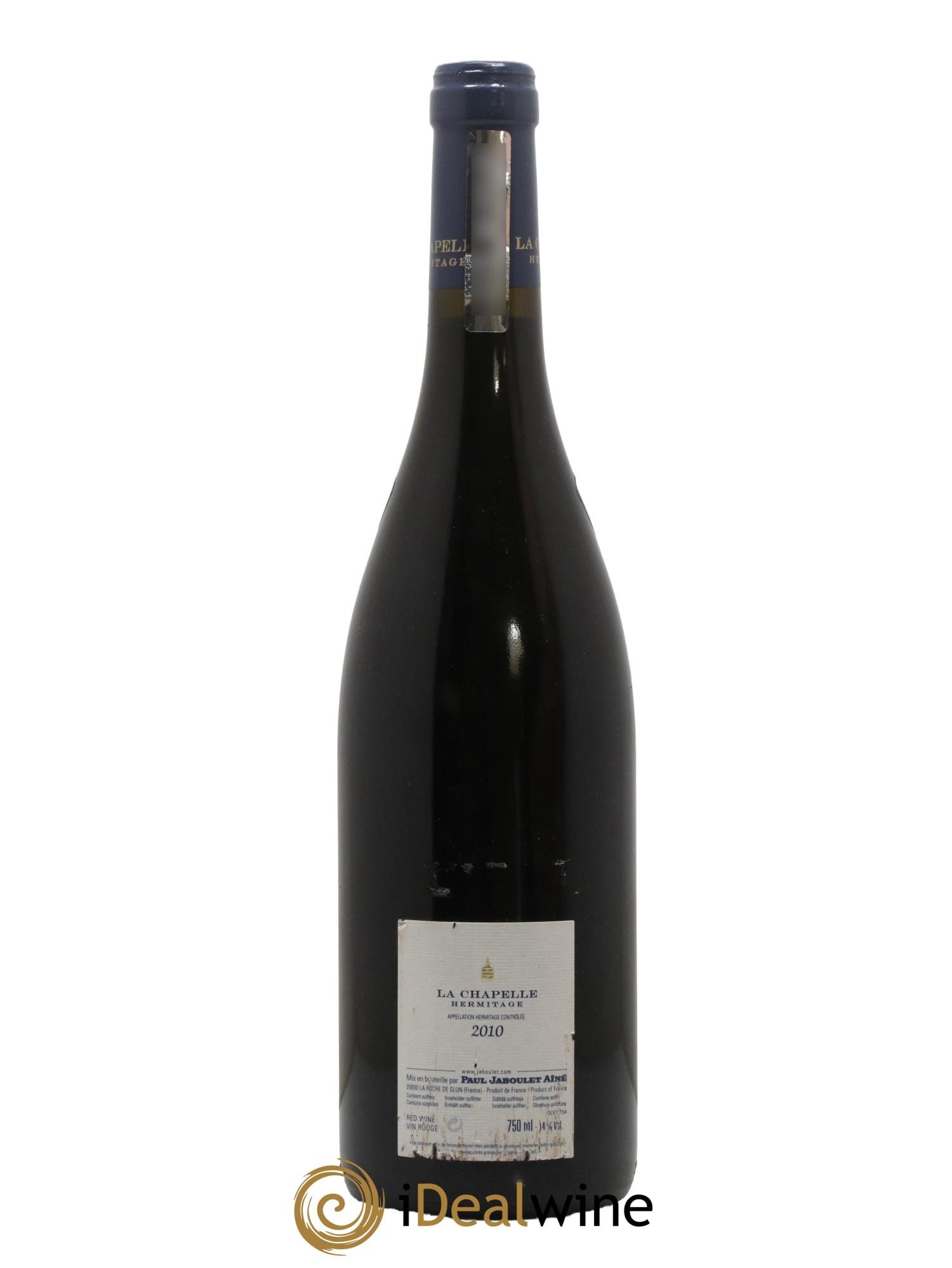 Hermitage La Chapelle Paul Jaboulet Ainé 2010 - Lot de 1 bouteille - 1