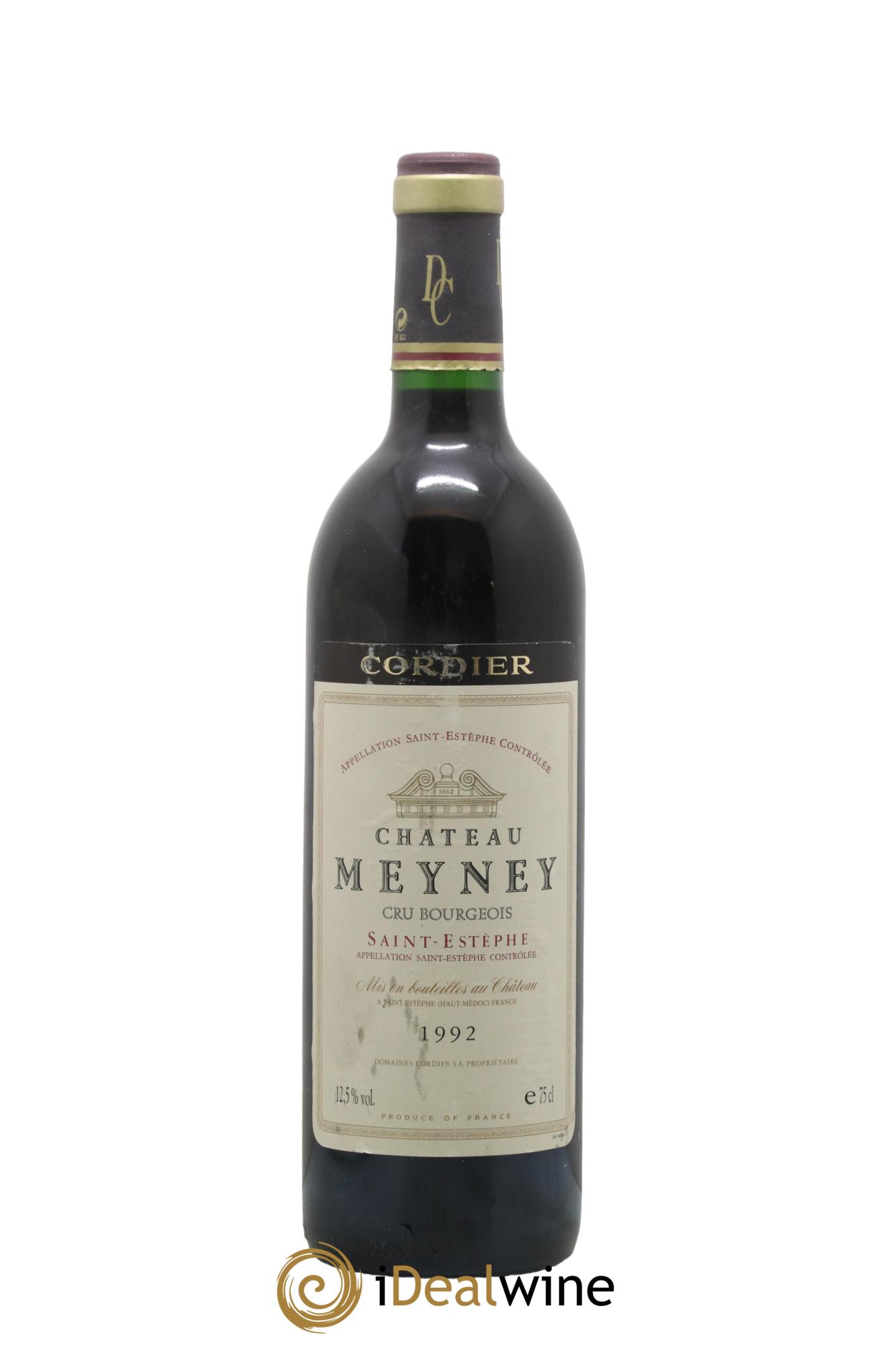 Château Meyney 1992 - Posten von 1 Flasche - 0