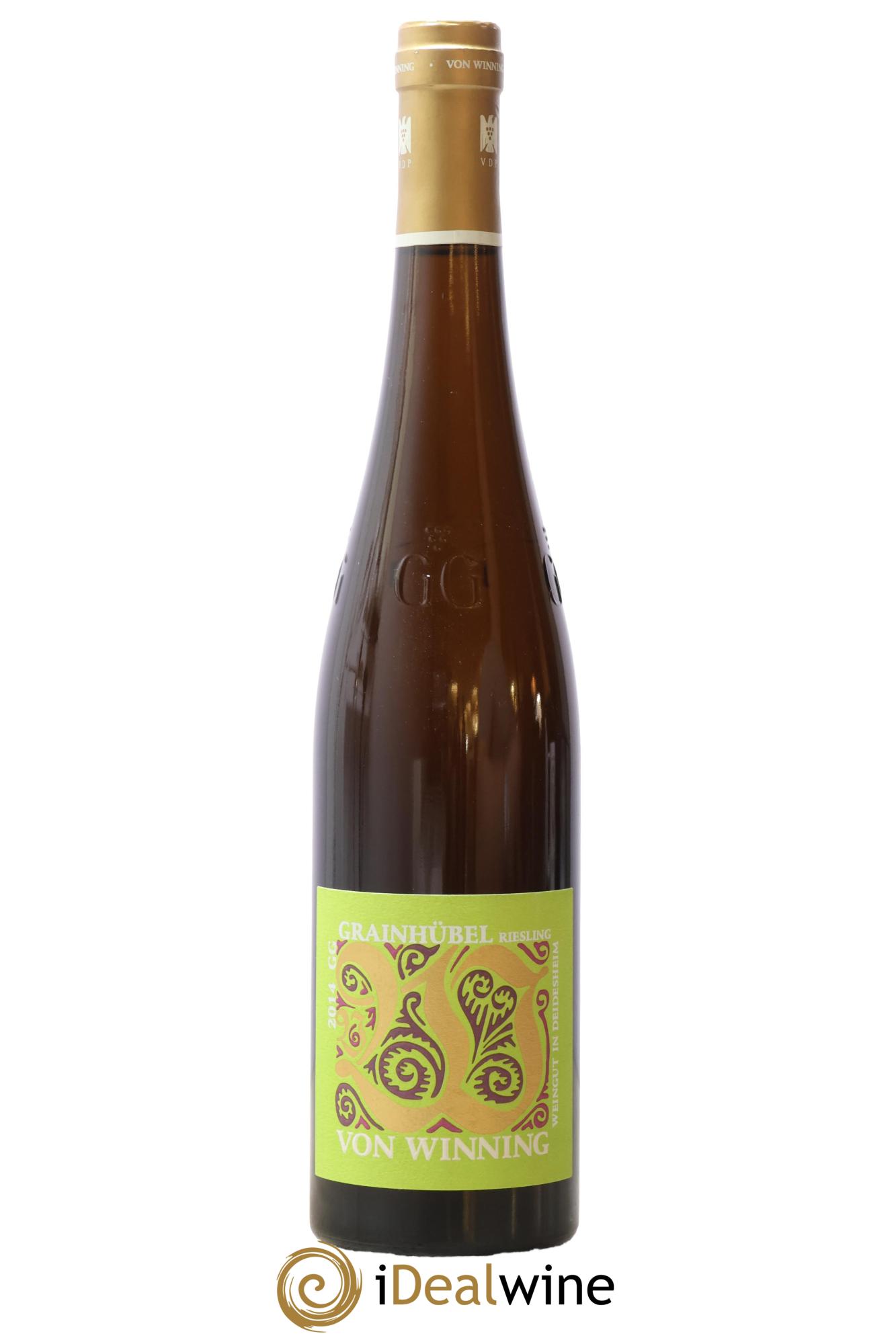 Allemagne Pfalz Deidesheimer Grainhübel Riesling Trocken GG Von Winning 2014 - Lot de 1 bouteille - 0