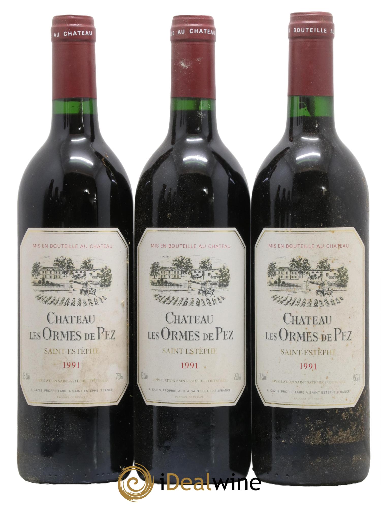 Château les Ormes de Pez 1991 - Lot de 6 bouteilles - 1