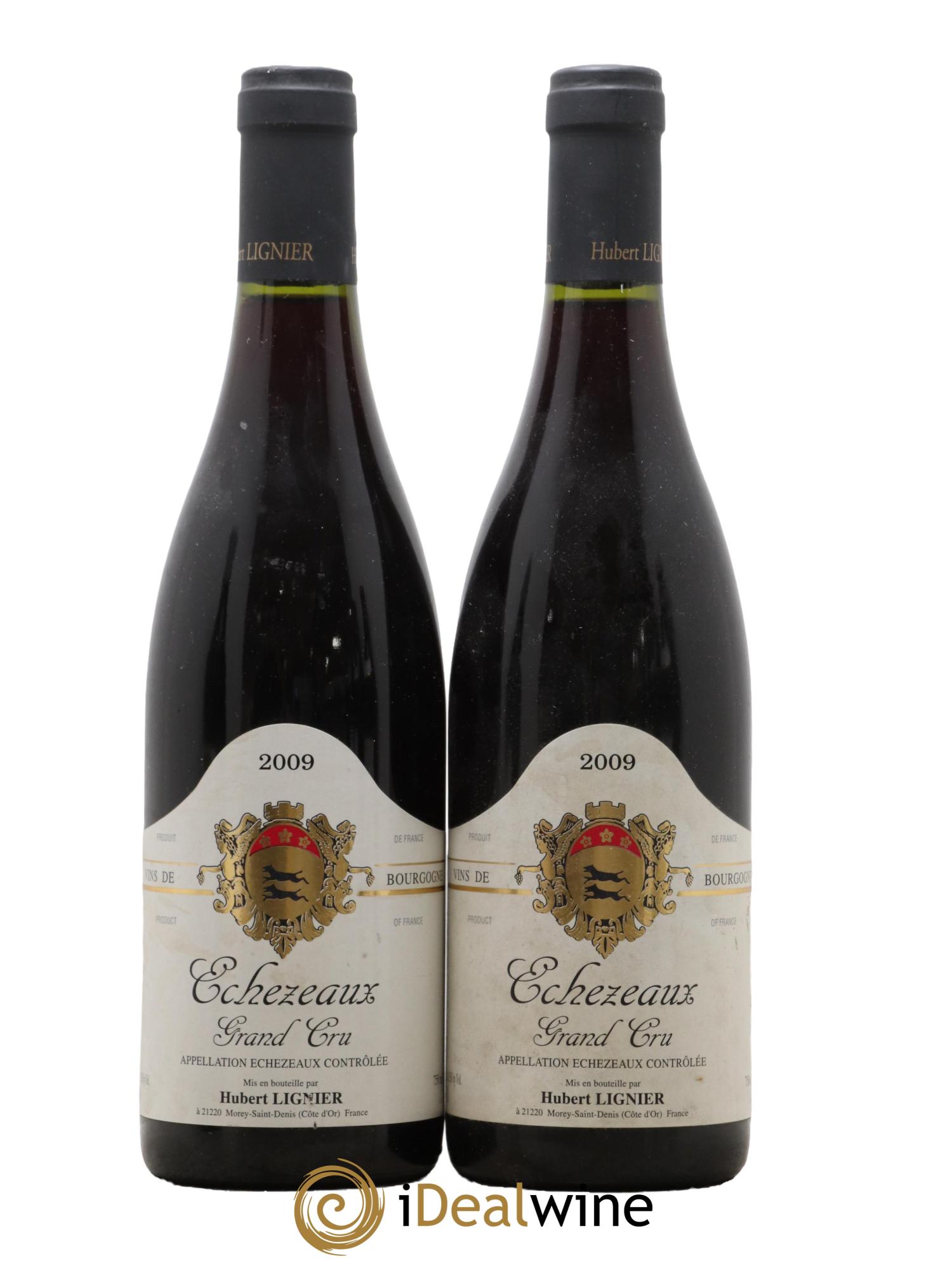 Echezeaux Grand Cru Hubert Lignier (Domaine) 2009 - Lotto di 2 bottiglie - 0