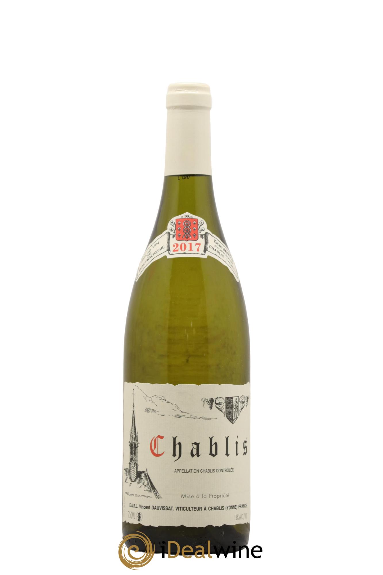 Chablis Vincent Dauvissat (Domaine) 2017 - Lot of 1 bottle - 0