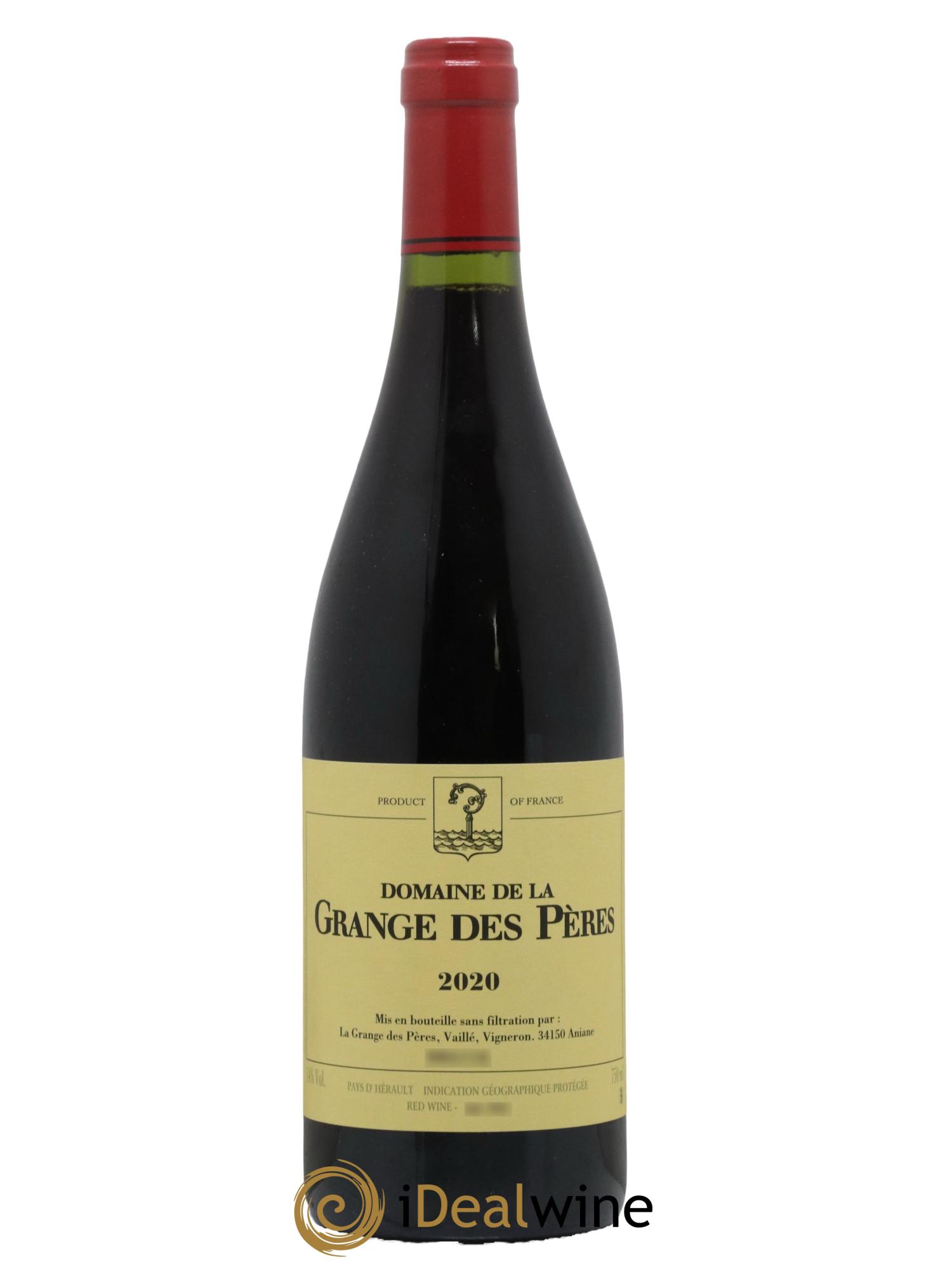 Pays d'Hérault Grange des Pères Laurent Vaillé 2020 - Lot de 1 bouteille - 0