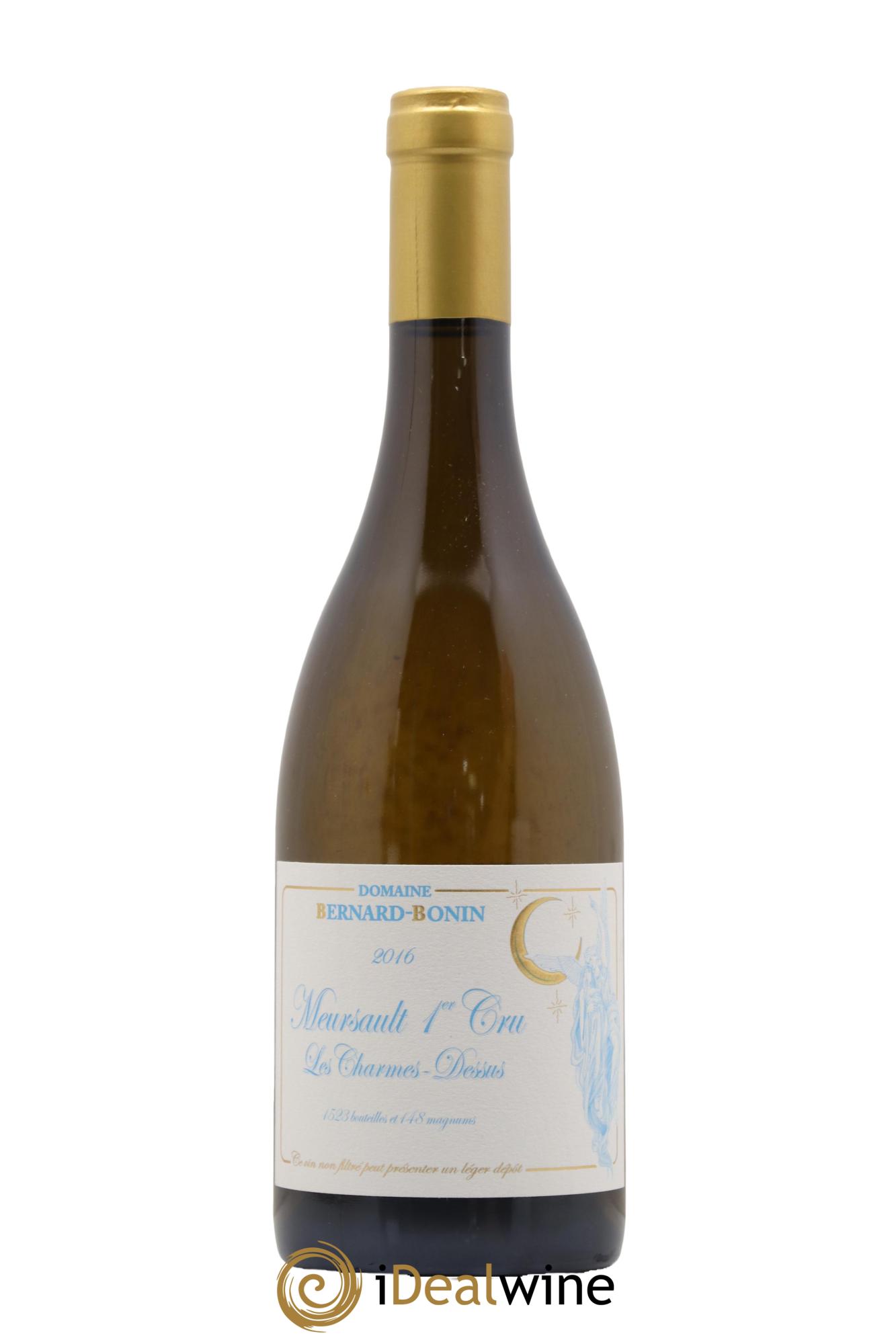 Meursault 1er Cru Les Charmes Dessus Bernard Bonin 2016 - Lot de 1 bouteille - 0