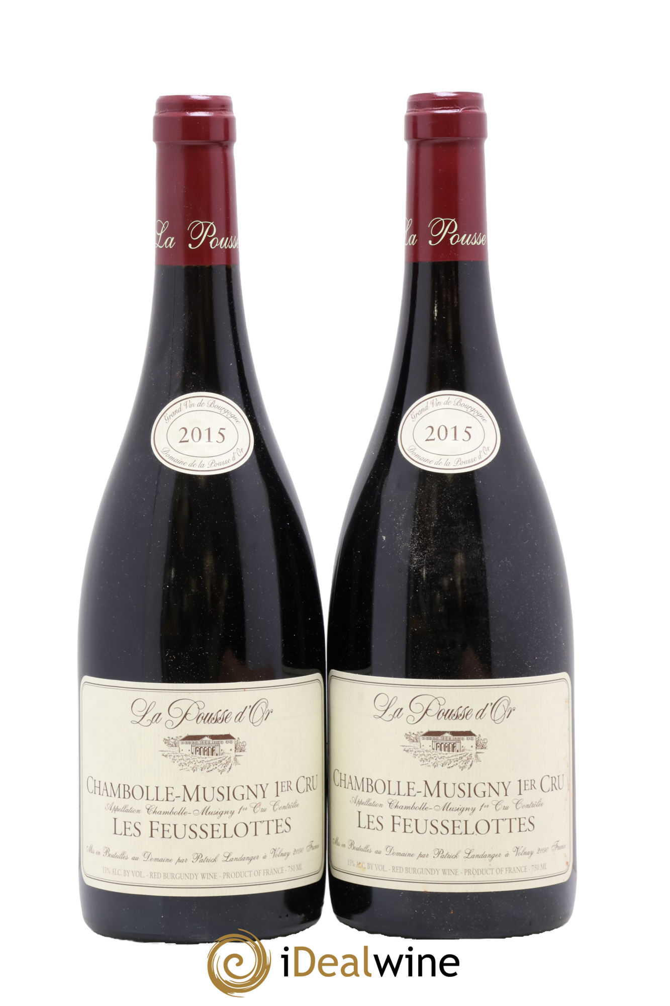 Chambolle-Musigny 1er Cru Les Feusselottes La Pousse d'Or (Domaine de) 2015 - Lot de 2 bouteilles - 0