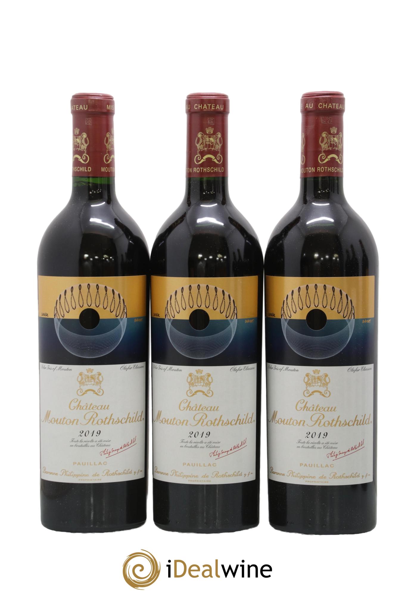 Château Mouton Rothschild 1er Grand Cru Classé 2019 - Lot de 6 bouteilles - 3