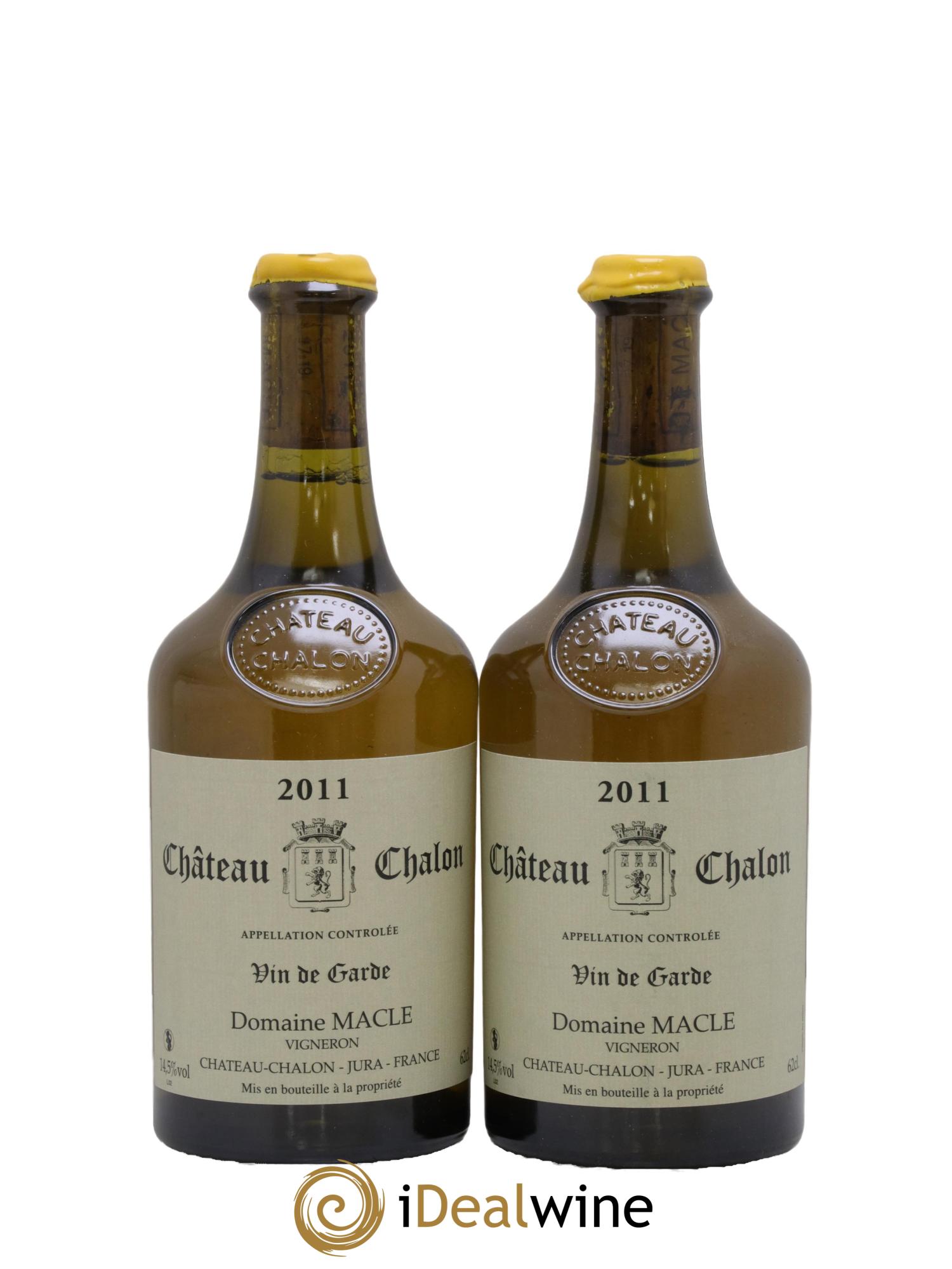 Château-Chalon Jean Macle 2011 - Lot of 2 Clavelins - 0