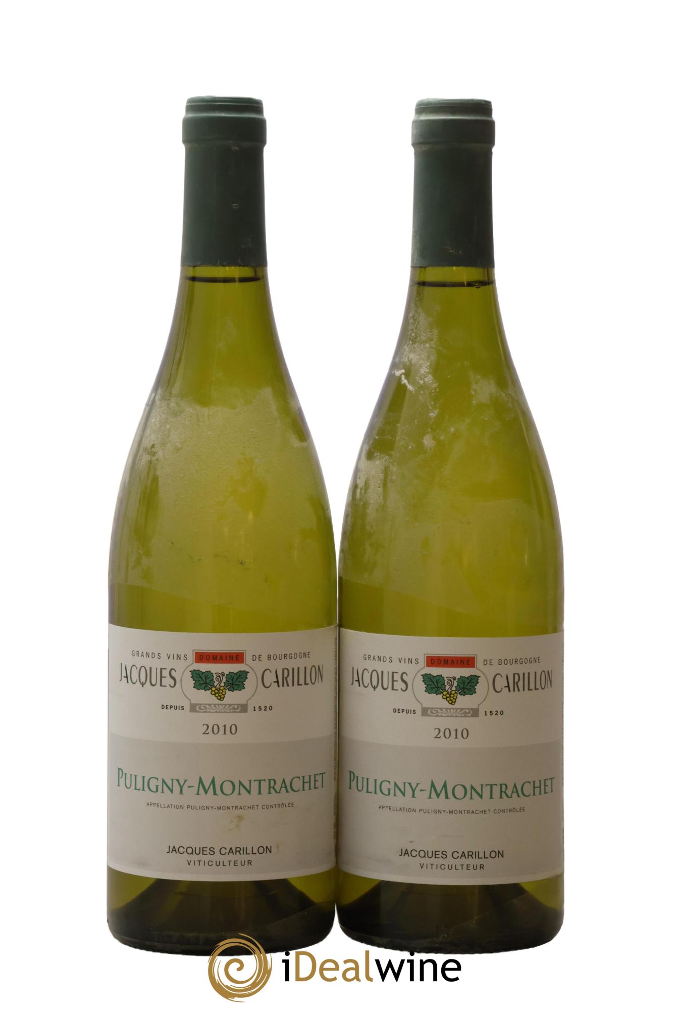 Puligny-Montrachet Jacques Carillon (Domaine) 2010 - Posten von 2 Flaschen - 0