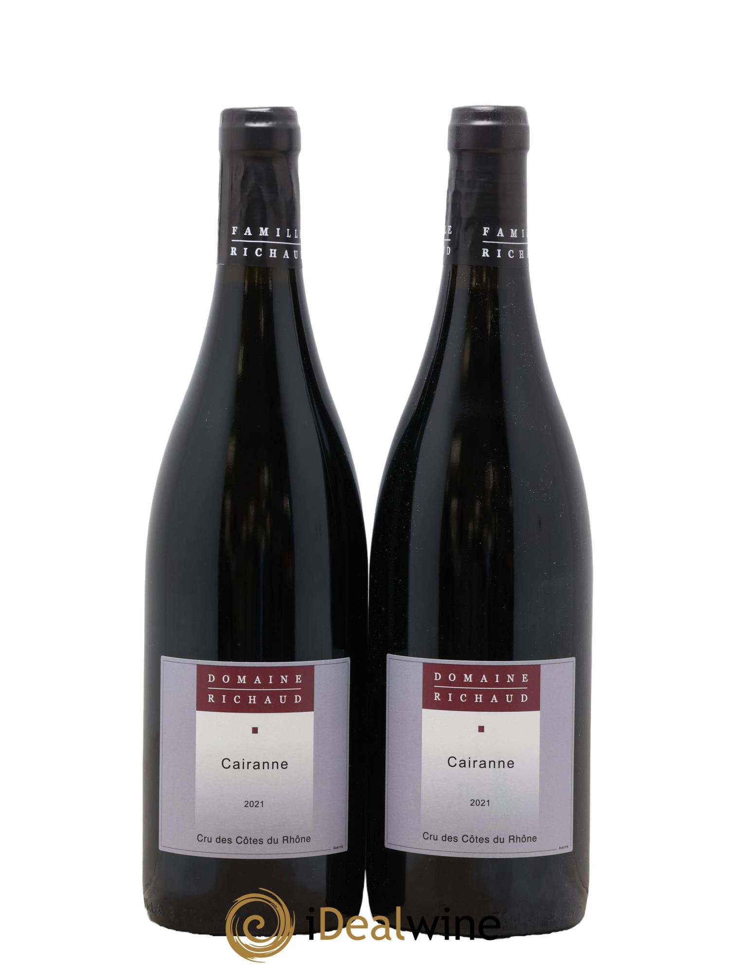 Cairanne Marcel Richaud 2021 - Lot de 2 bouteilles - 0
