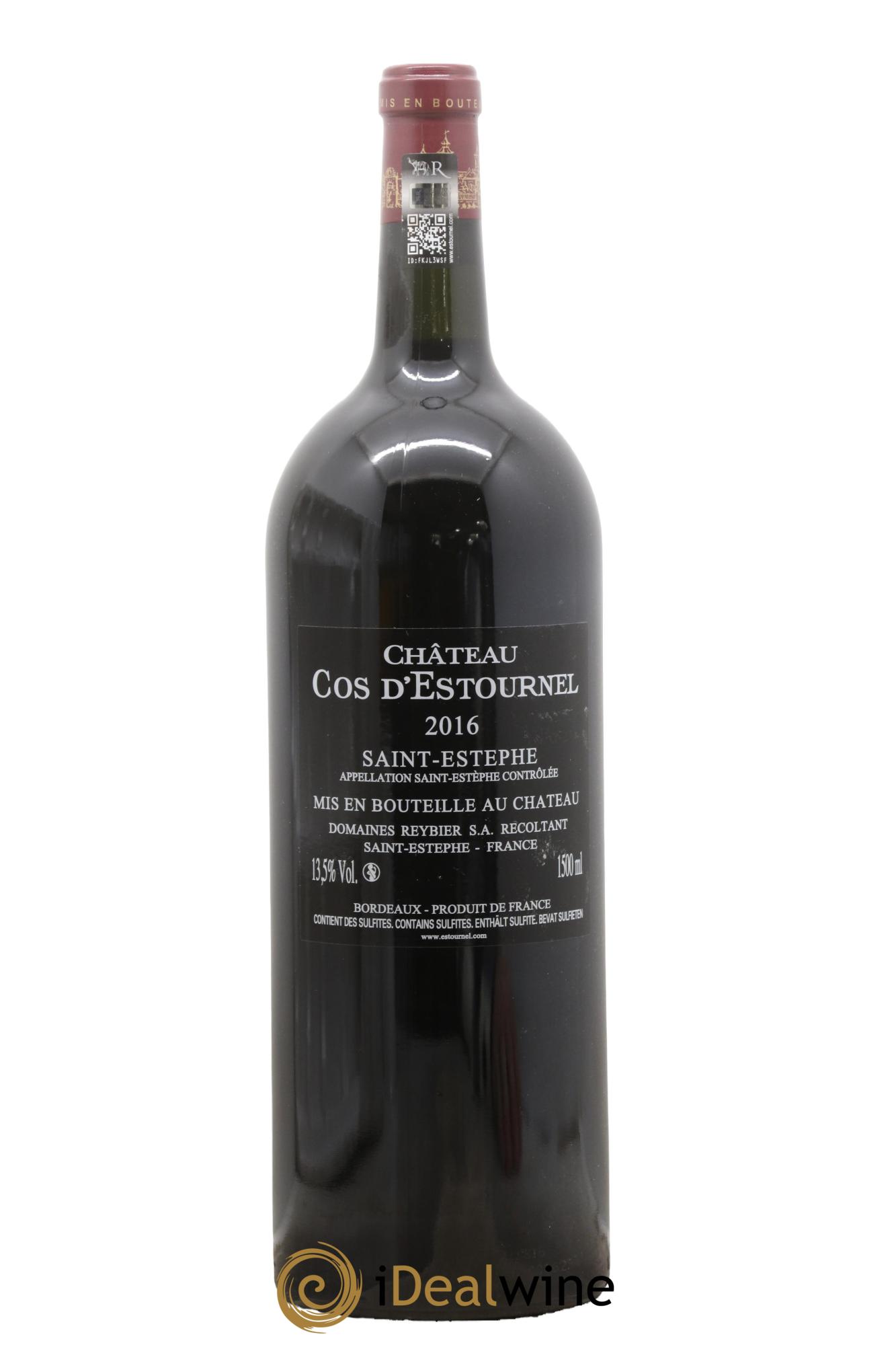 Cos d'Estournel 2ème Grand Cru Classé 2016 - Lot de 1 magnum - 1