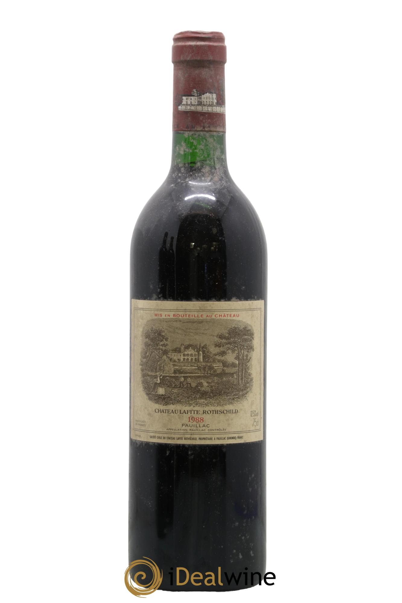Château Lafite Rothschild 1er Grand Cru Classé 1988 - Lot de 1 bouteille - 0