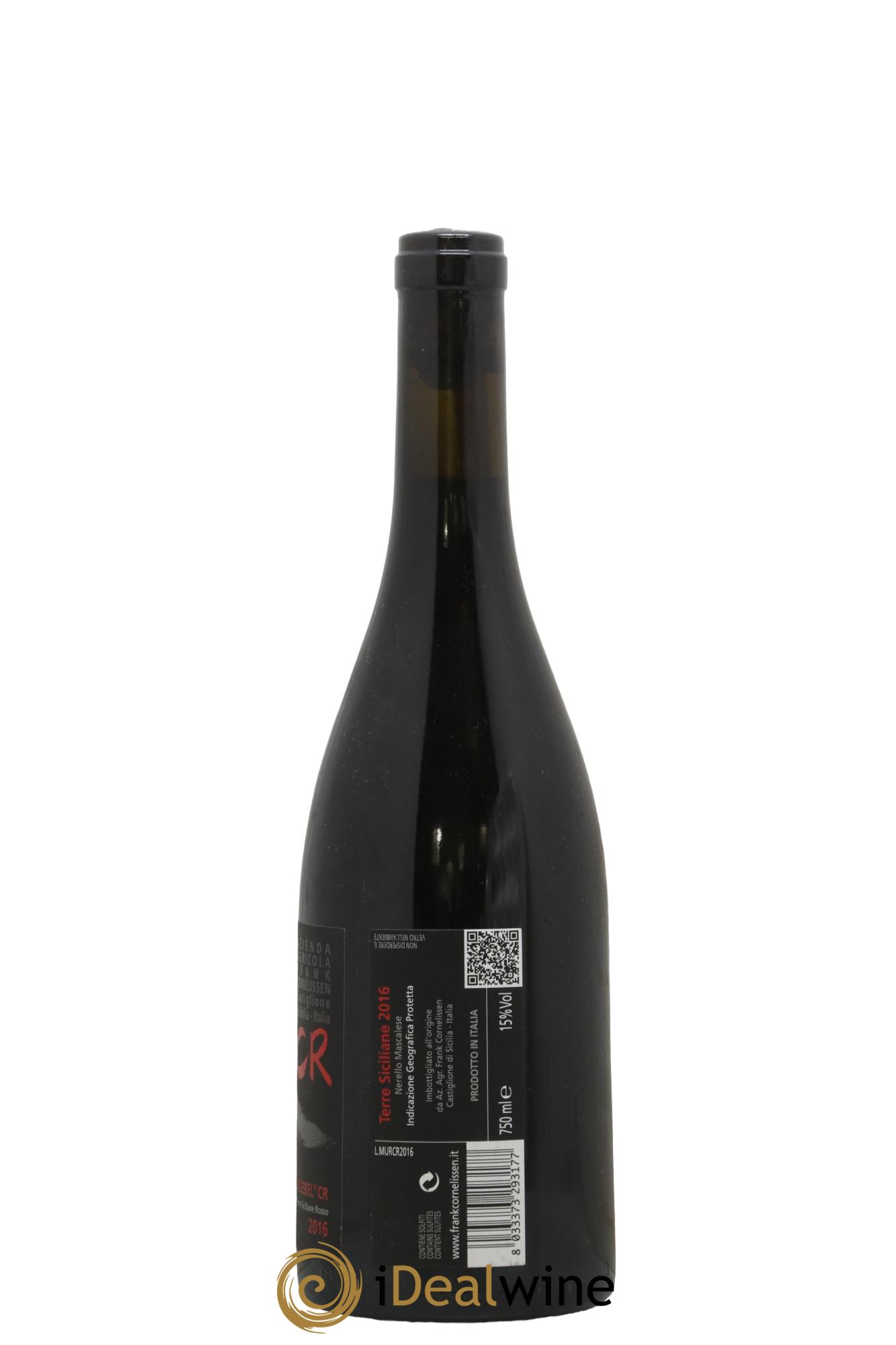 Terre Siciliane IGT Munjebel CR Frank Cornelissen 2016 - Lot of 1 bottle - 1