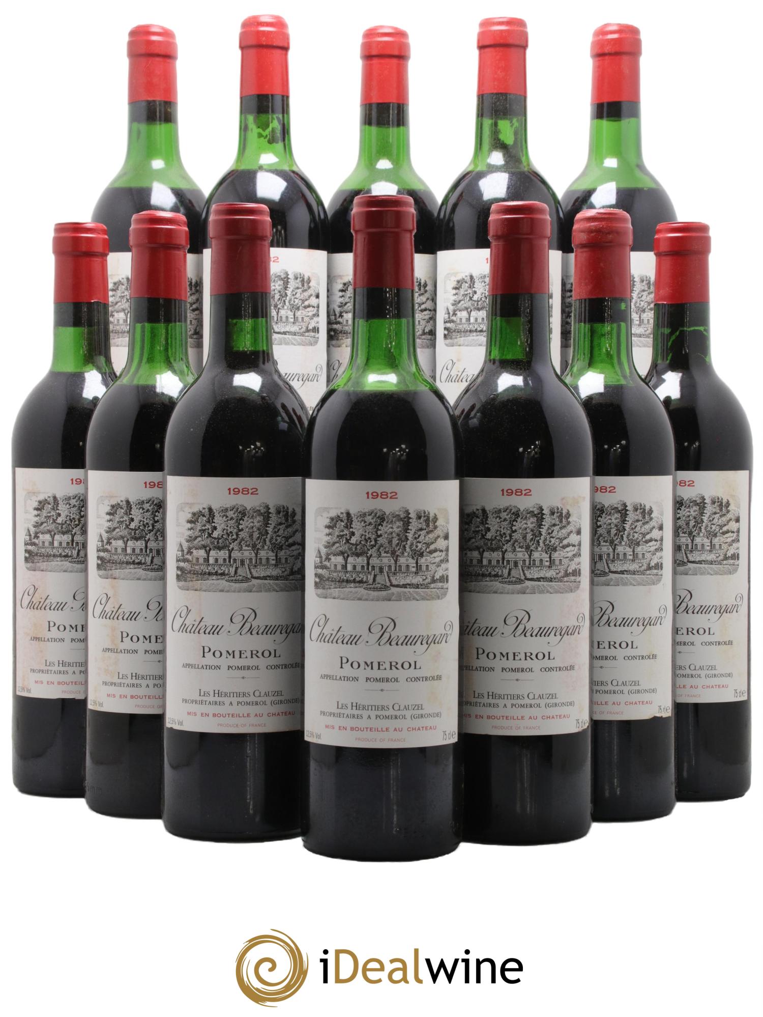 Château Beauregard 1982 - Posten von 12 Flaschen - 0