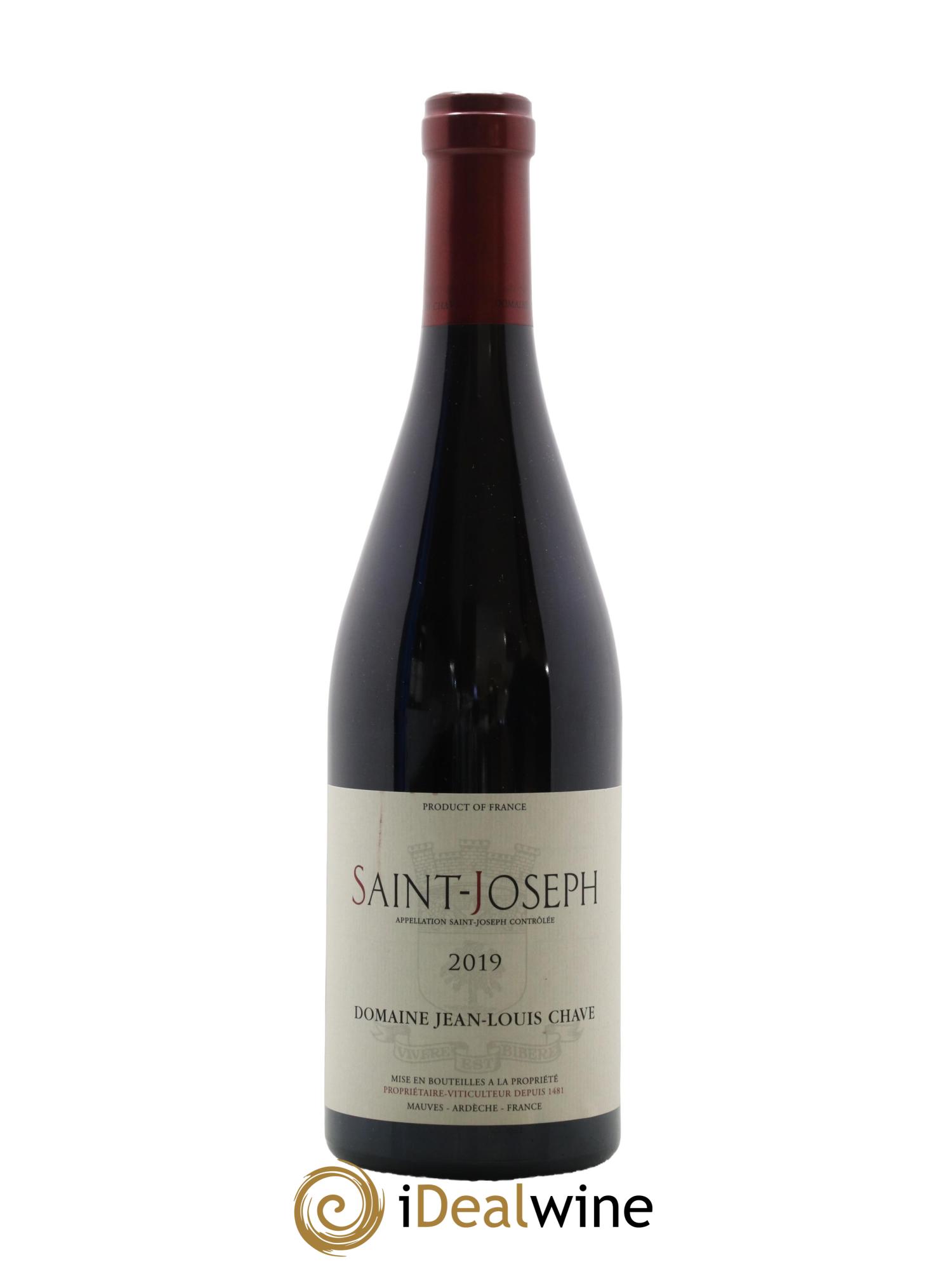 Saint-Joseph Jean-Louis Chave 2019 - Lot de 1 bouteille - 0