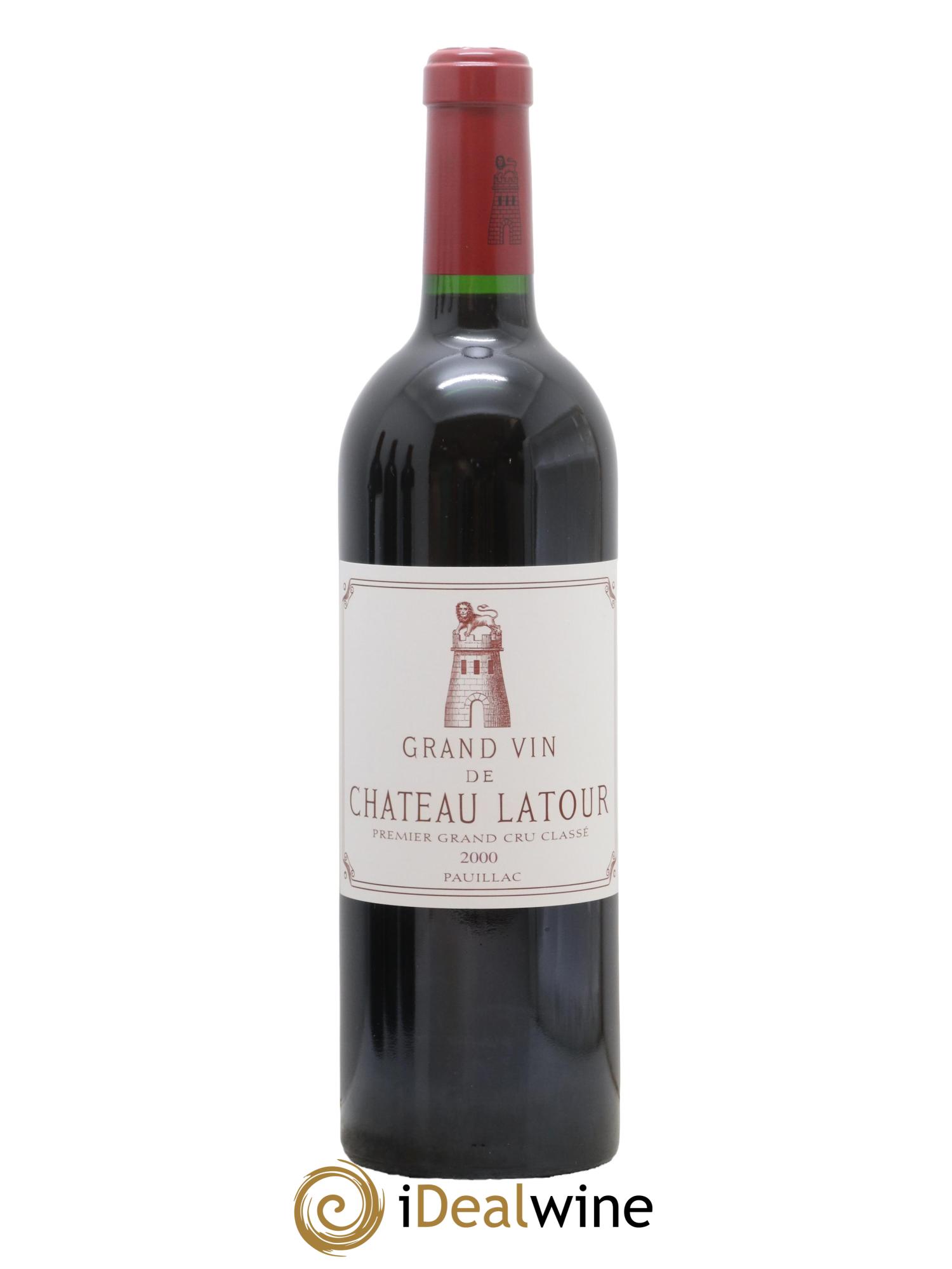 Château Latour 1er Grand Cru Classé 2000 - Lot de 1 bouteille - 0