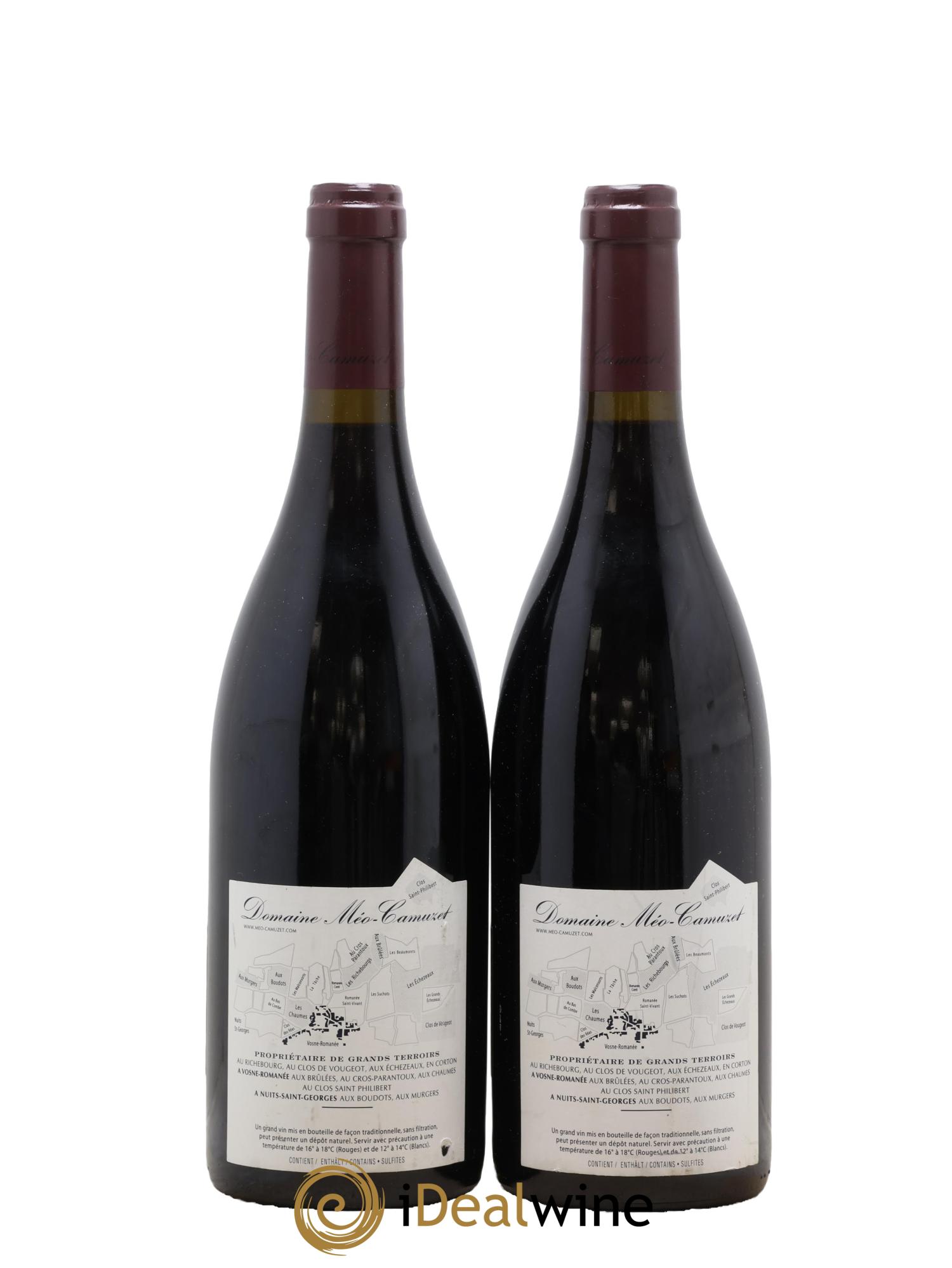 Corton Grand Cru Clos Rognet Méo-Camuzet (Domaine) 2012 - Lot of 2 bottles - 1