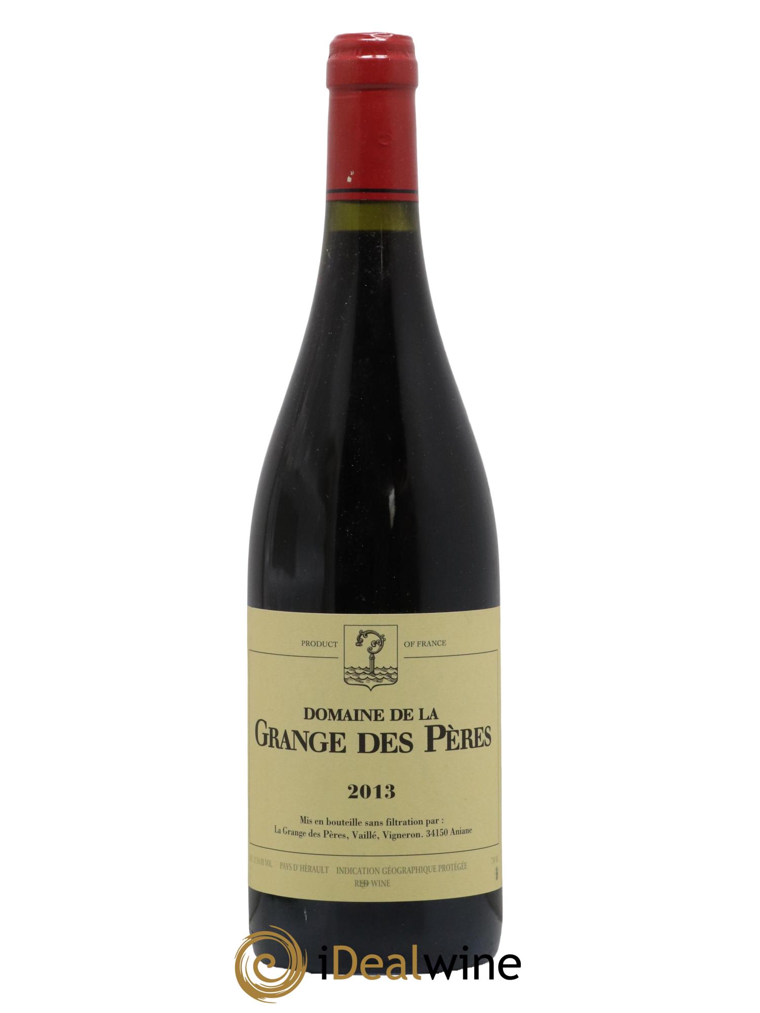 Pays d'Hérault Grange des Pères Laurent Vaillé 2013 - Lot de 1 bouteille - 0