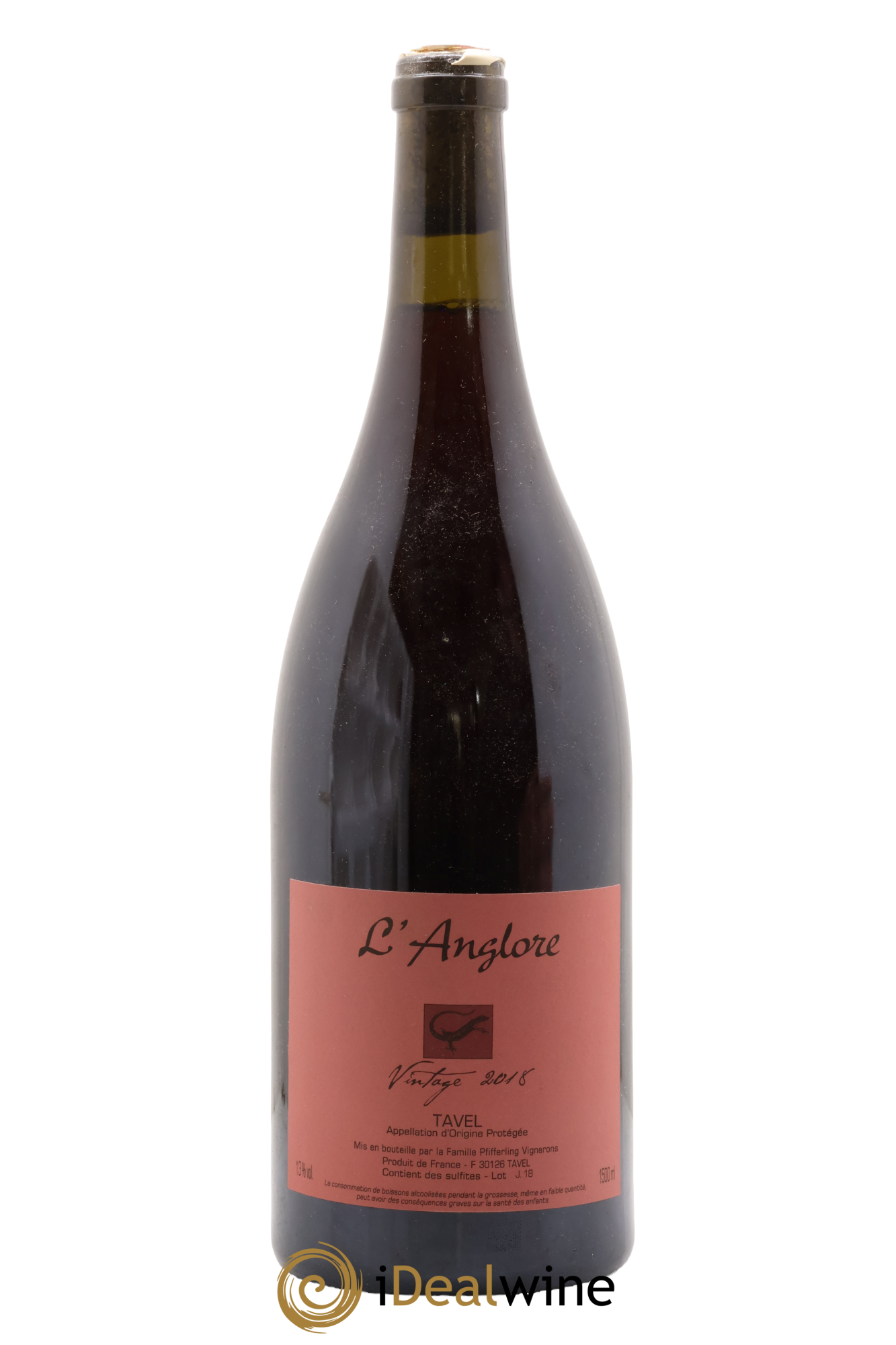 Tavel Vintage L'Anglore 2018 - Lot de 1 magnum - 0
