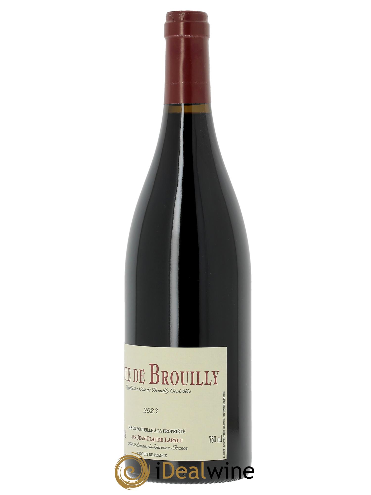 Côte de Brouilly Jean-Claude Lapalu  2023 - Posten von 1 Flasche - 1