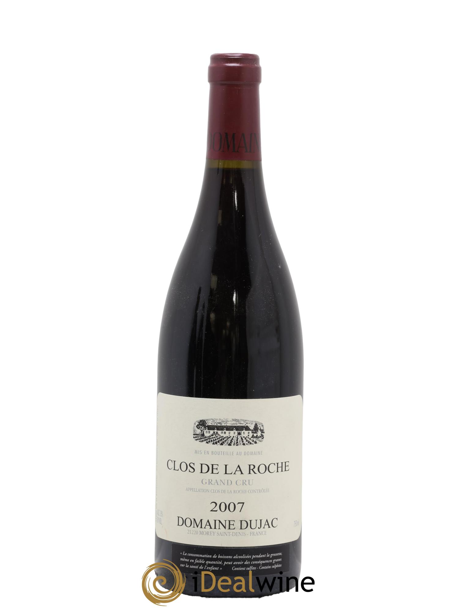 Clos de la Roche Grand Cru Dujac (Domaine) 2007 - Lotto di 1 bottiglia - 0