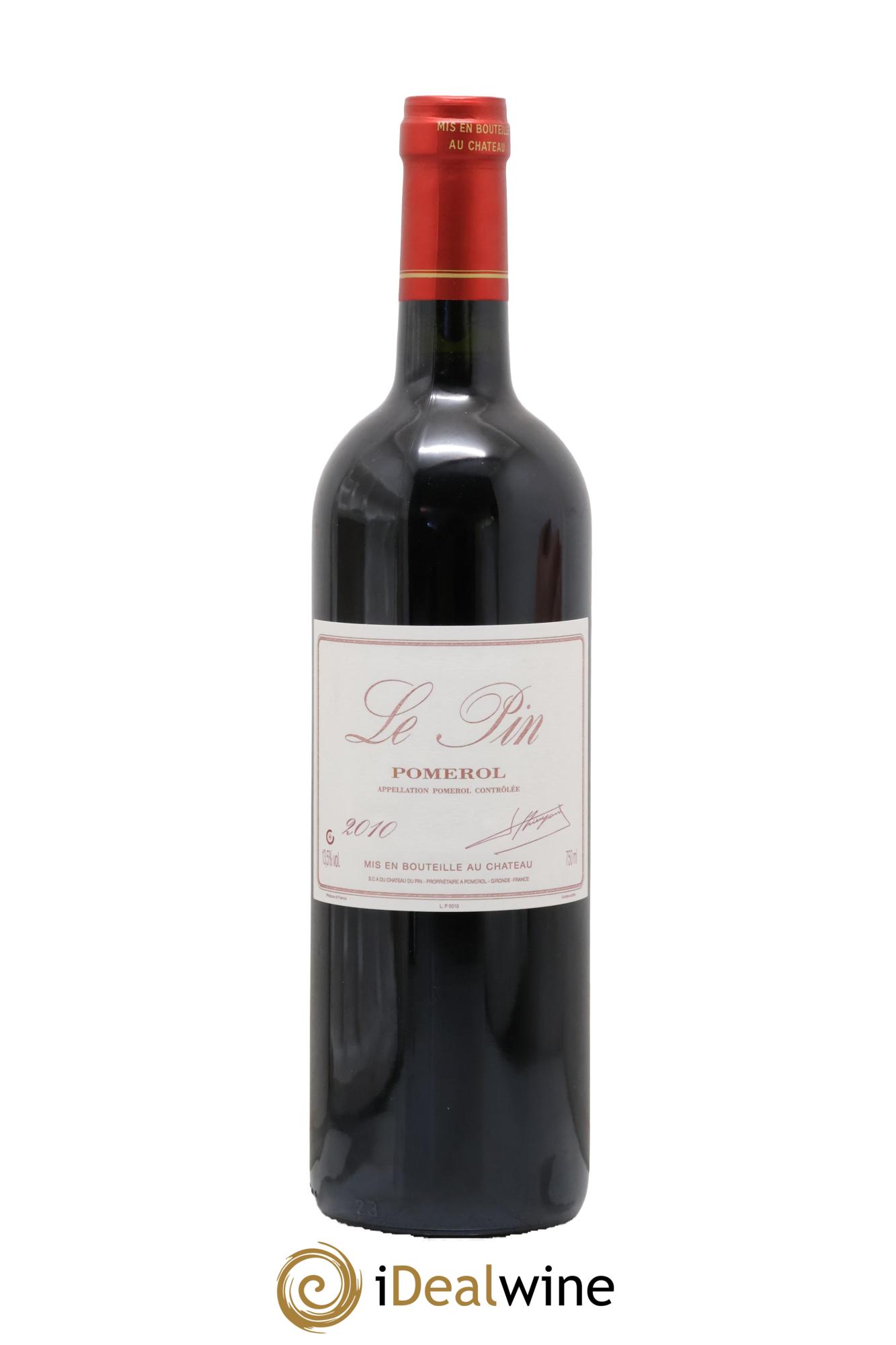 Château Le Pin 2010 - Lotto di 1 bottiglia - 0