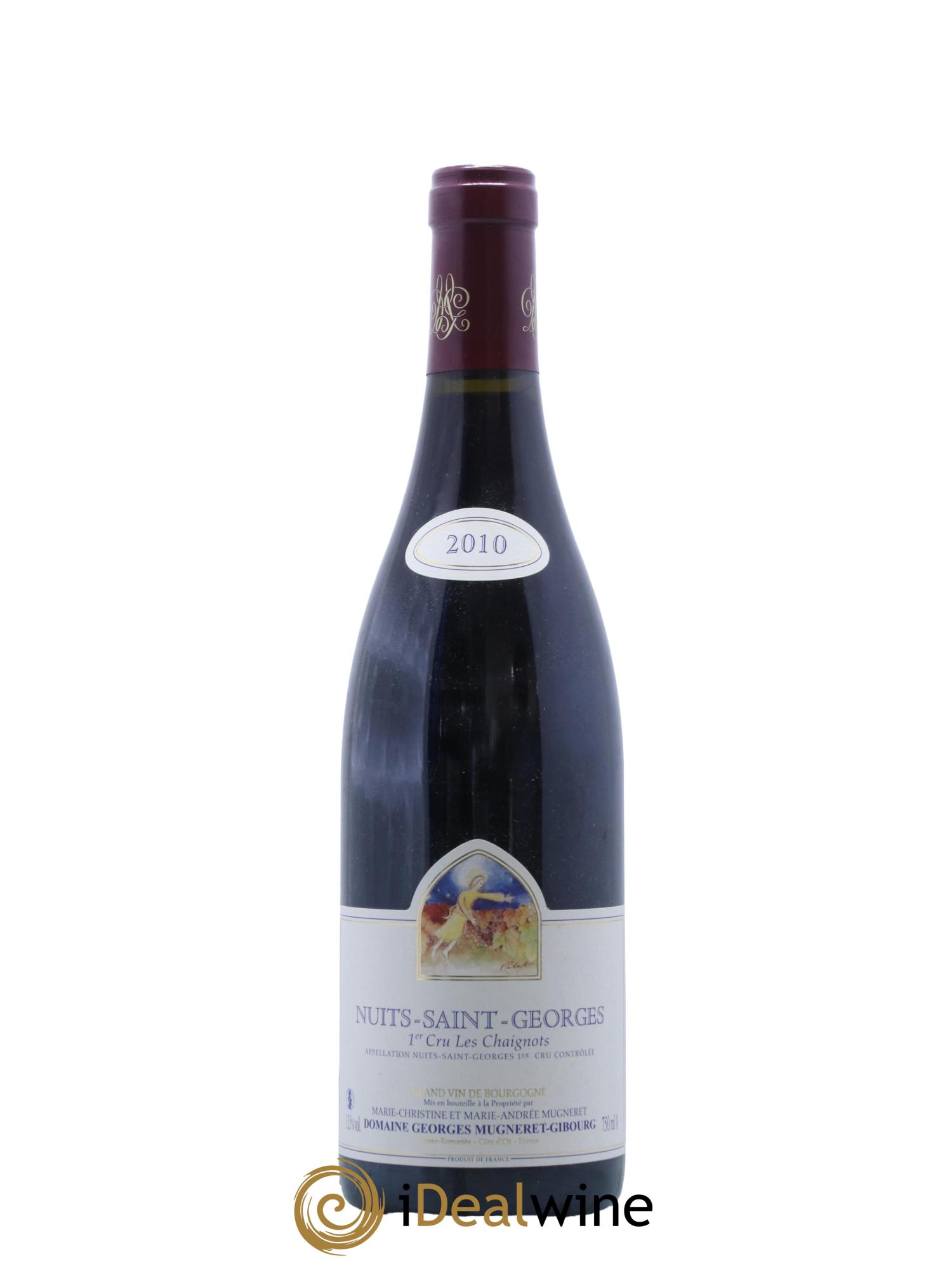 Nuits-Saint-Georges 1er Cru Les Chaignots Mugneret-Gibourg (Domaine) 2010 - Lot de 1 bouteille - 0