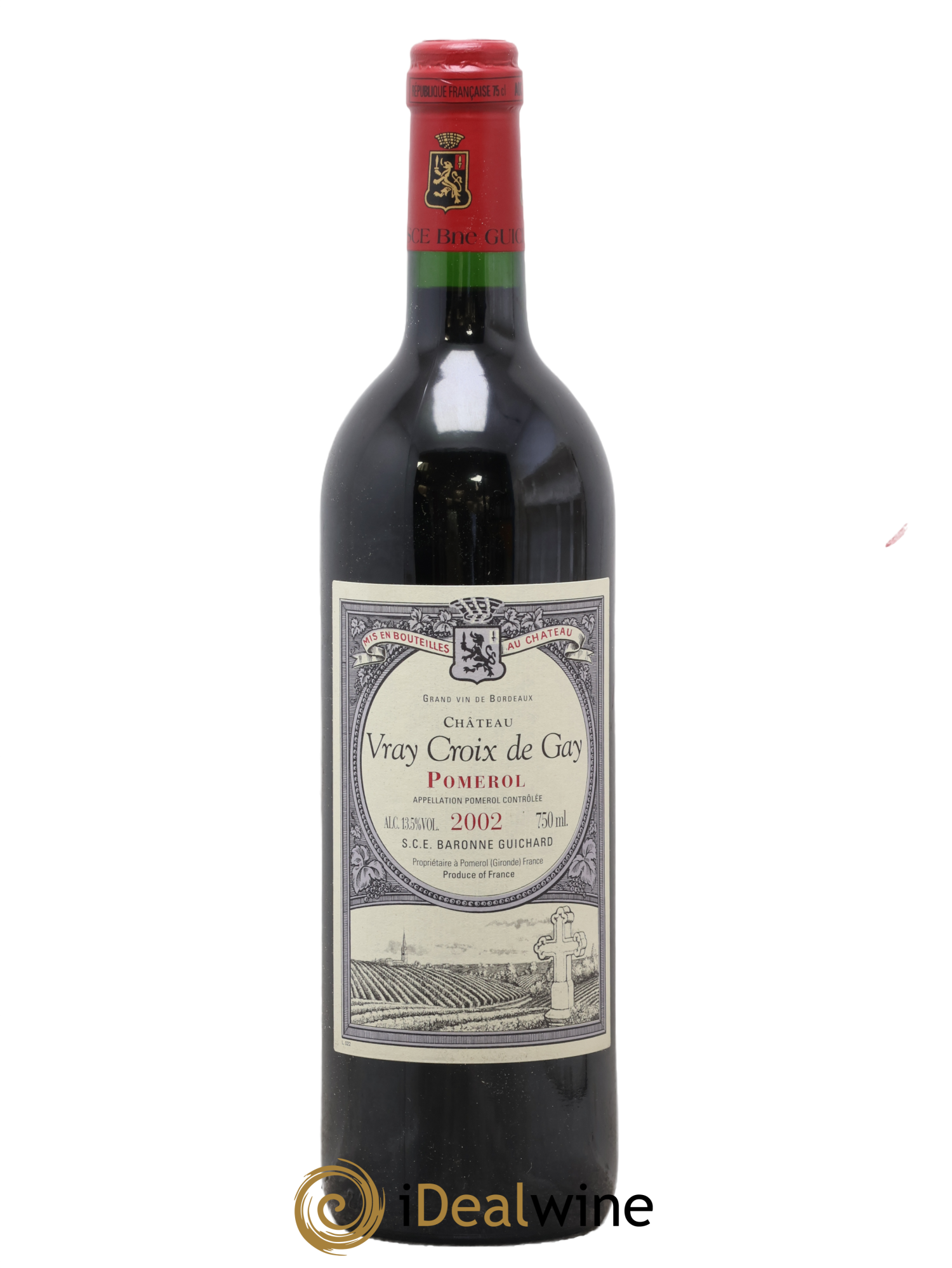 Château Vray Croix de Gay 2002 - Lot de 1 bouteille - 0