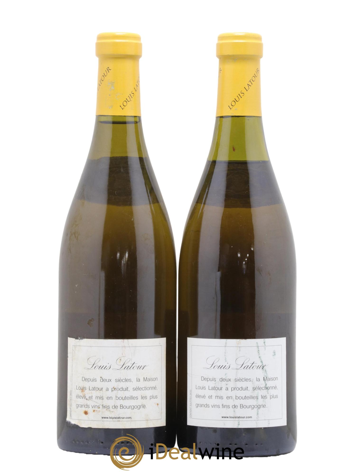 Bâtard-Montrachet Grand Cru Louis Latour 2002 - Lot de 2 bouteilles - 1