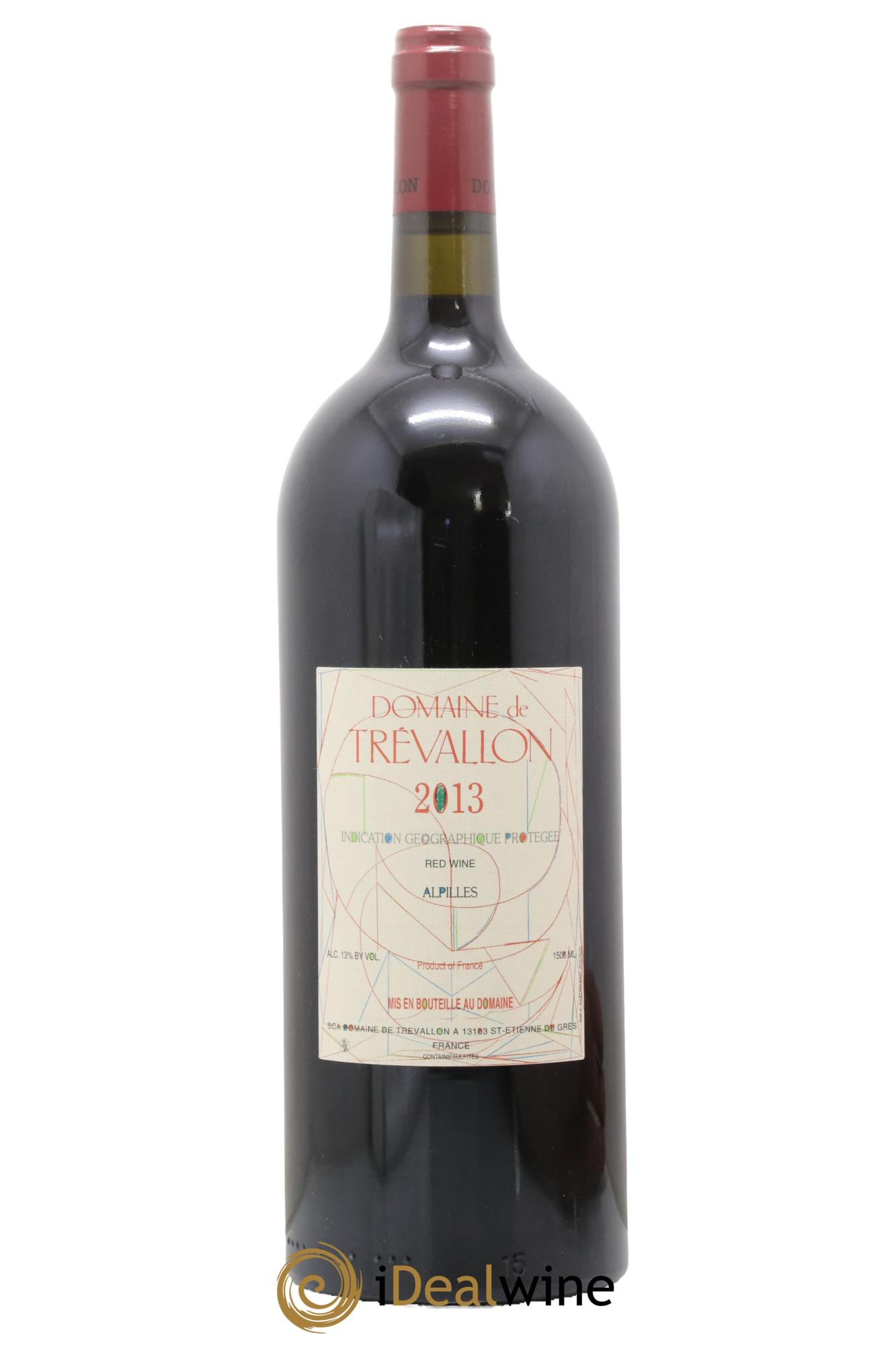 IGP Alpilles Trévallon (Domaine de) Eloi Dürrbach 2013 - Lot of 1 magnum - 0