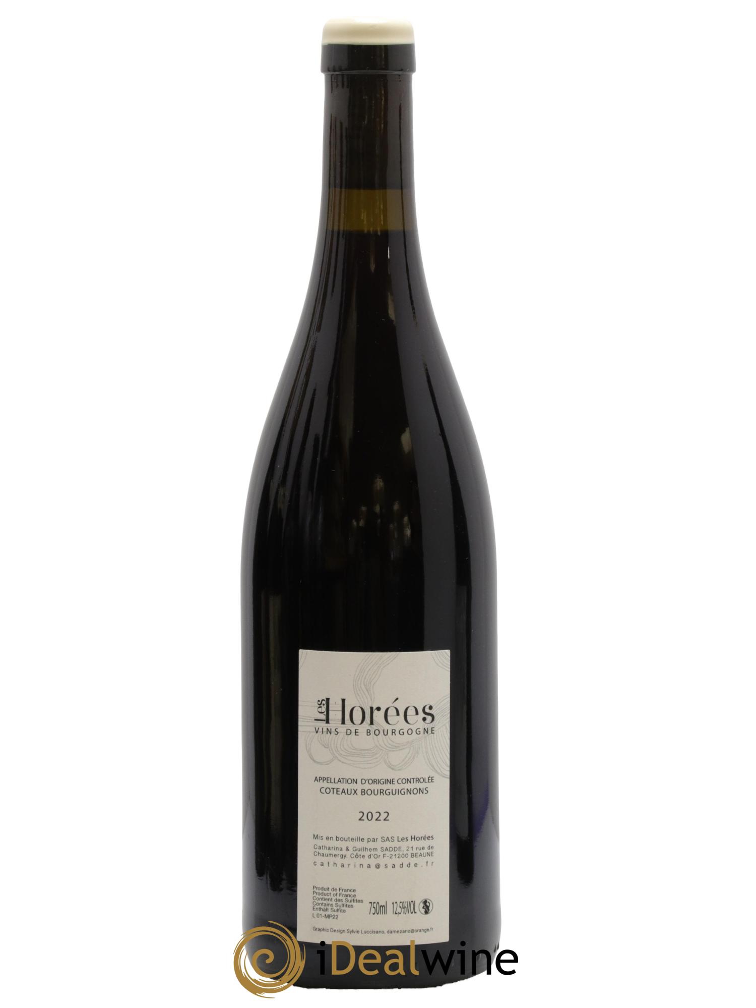 Coteaux Bourguignons Mon Poulain Les Horées 2022 - Lot of 1 bottle - 1