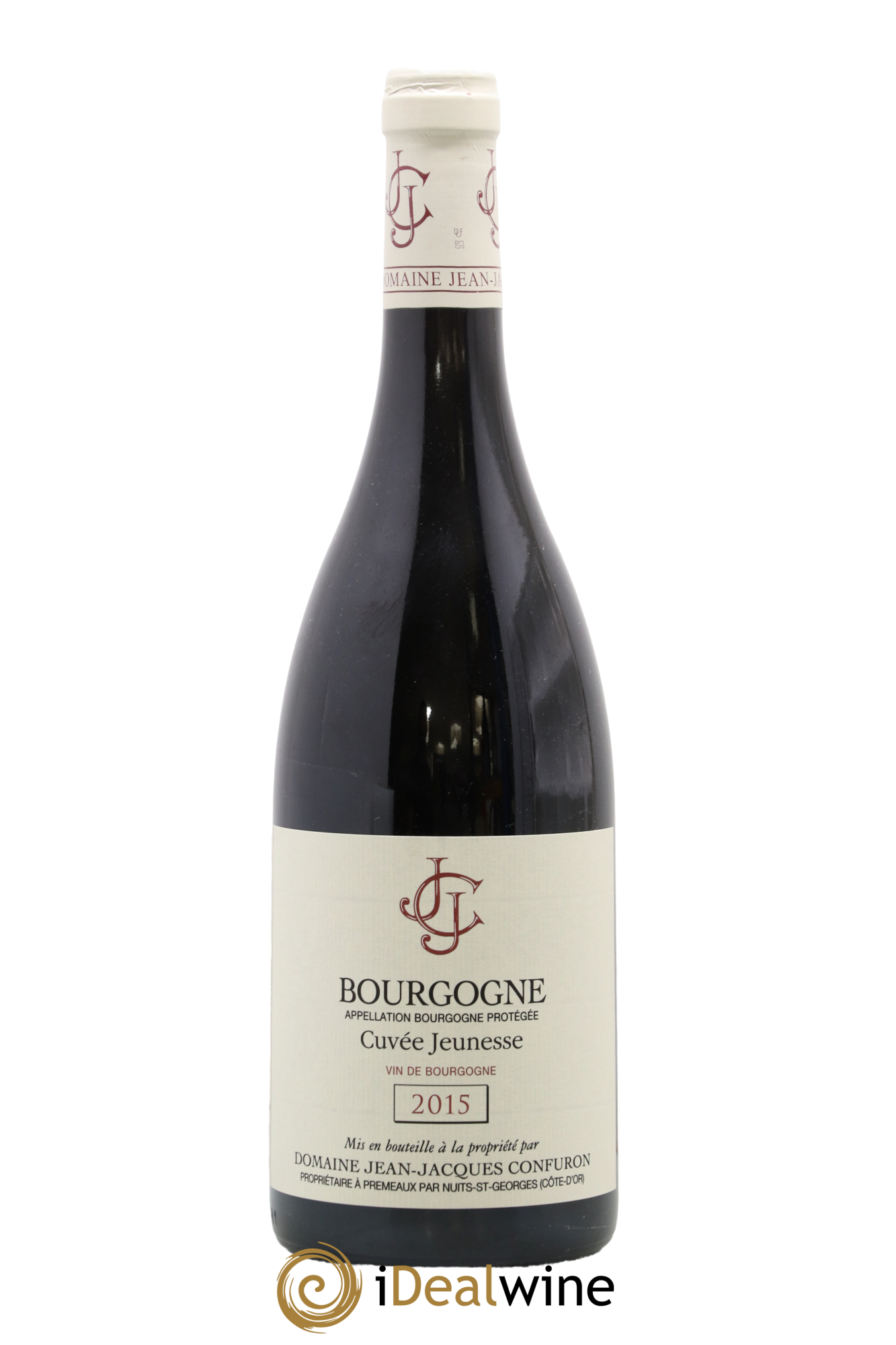 Bourgogne Pinot Noir Cuvée Jeunesse Jean Jacques Confuron 2015 - Lot de 1 bouteille - 0