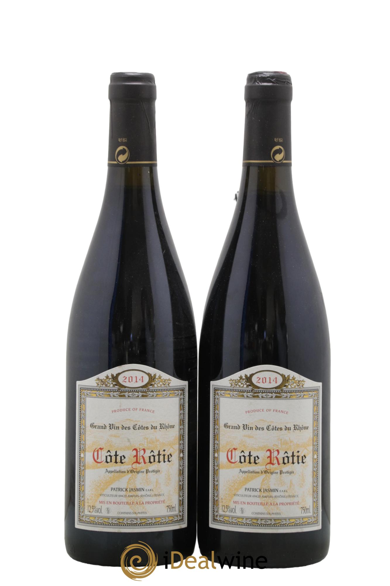 Côte-Rôtie Jasmin (Domaine) 2014 - Lot de 2 bouteilles - 0