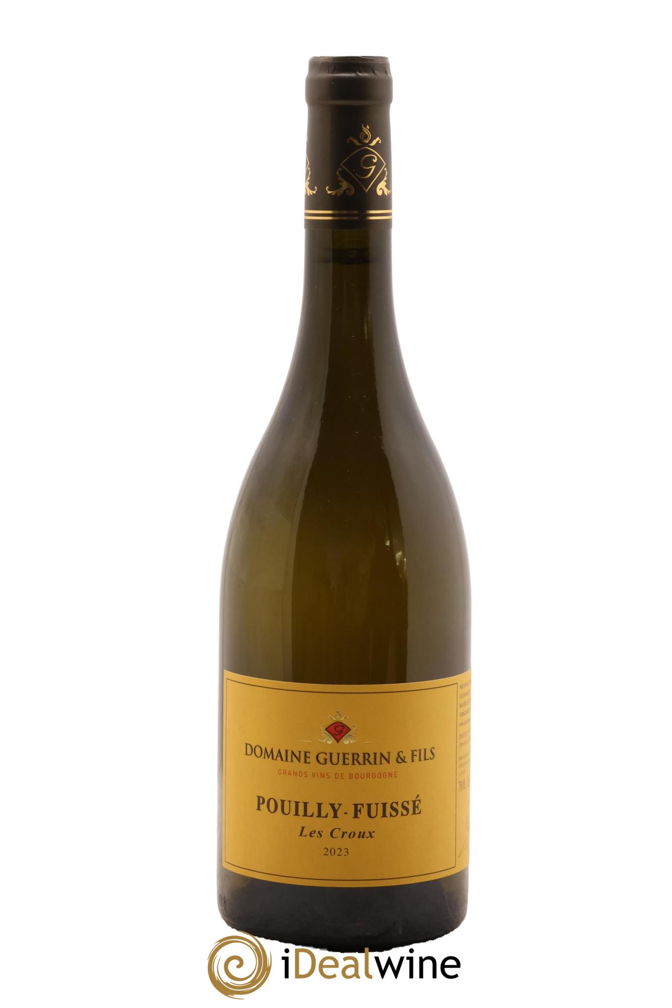 Pouilly-Fuissé Les Croux Domaine Guerrin 2023 - Lot de 1 bouteille - 0
