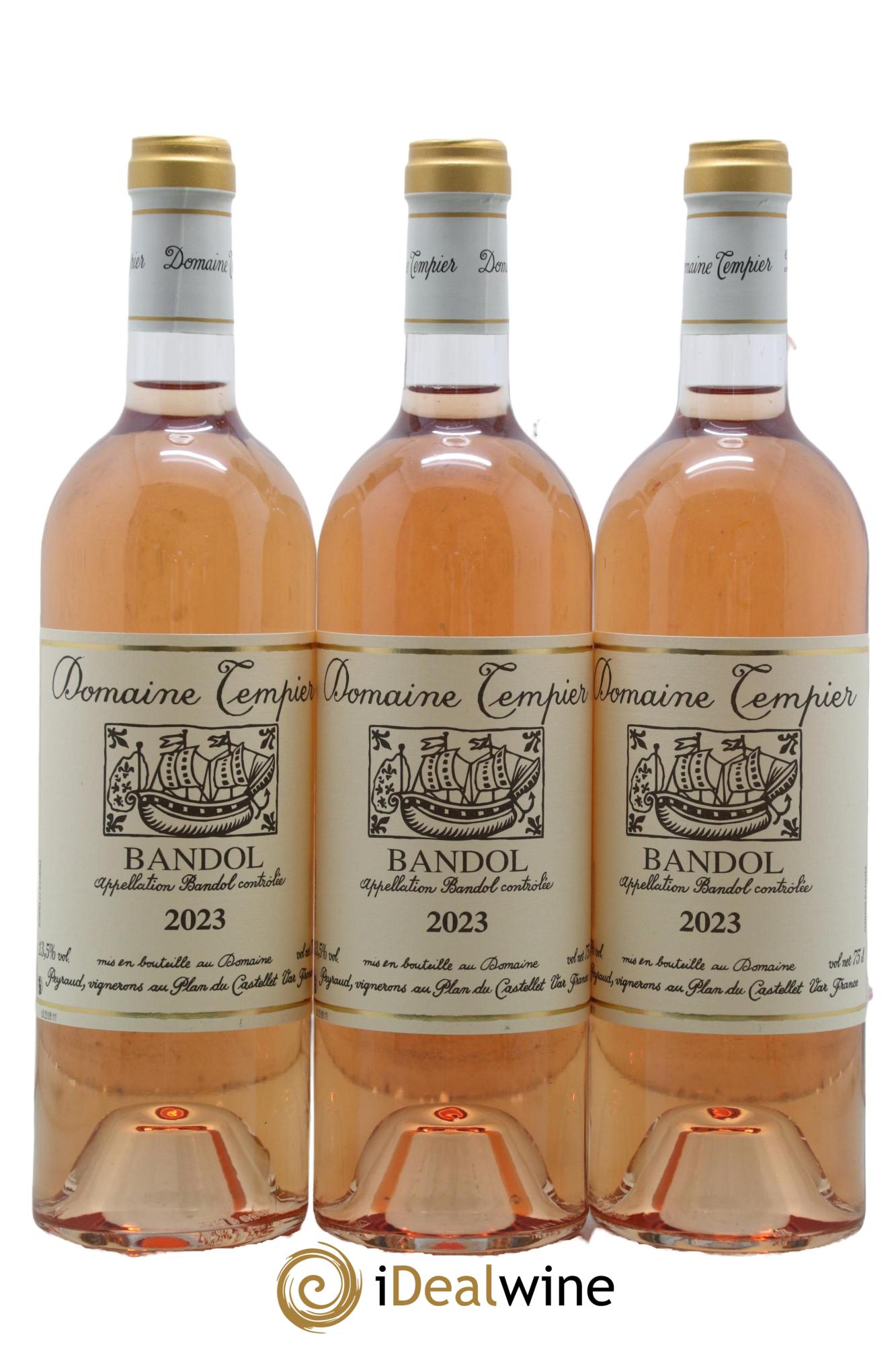Bandol Domaine Tempier Famille Peyraud 2023 - Lot de 3 bouteilles - 0