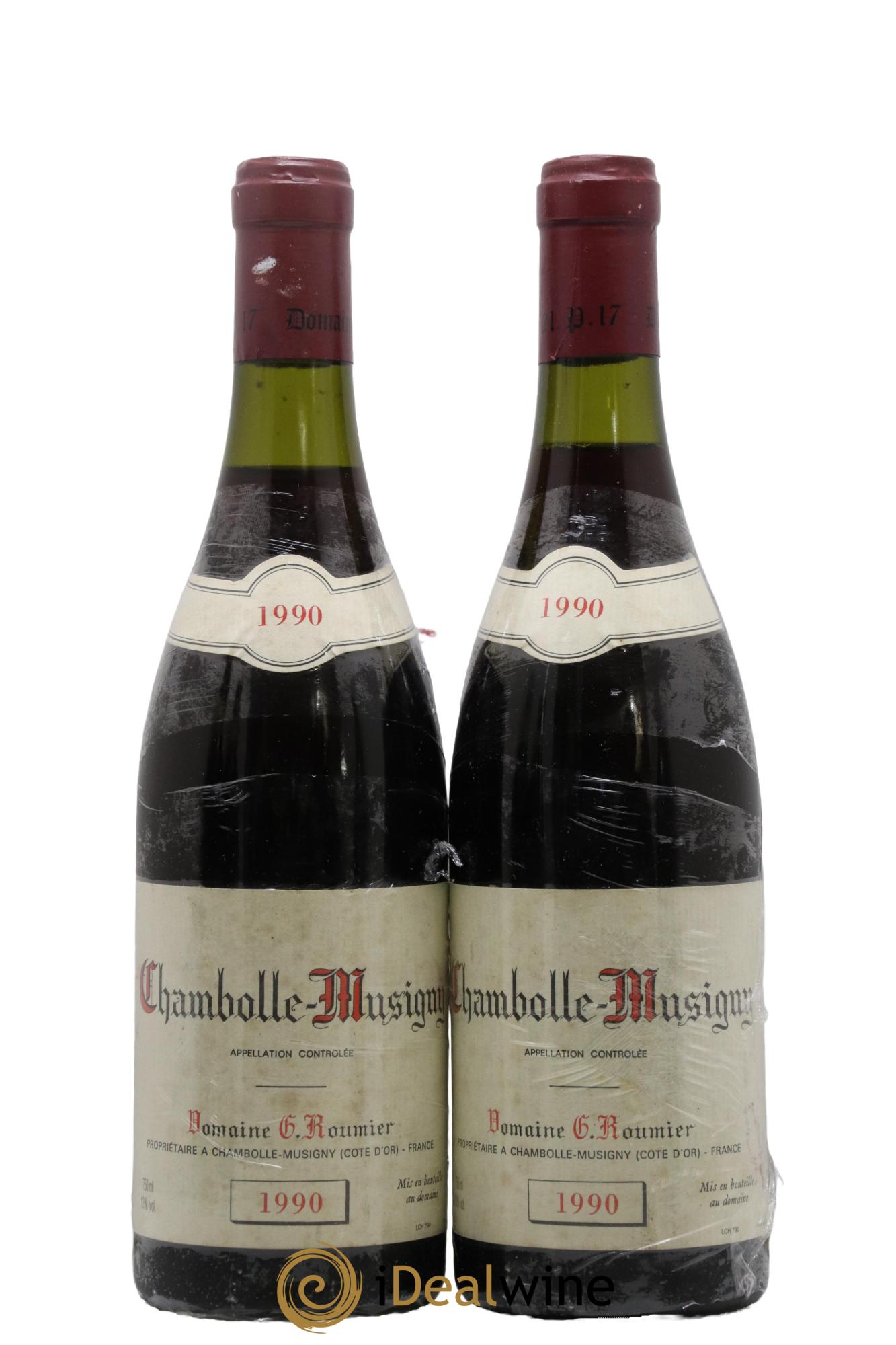Chambolle-Musigny Georges Roumier (Domaine) 1990 - Posten von 2 Flaschen - 0