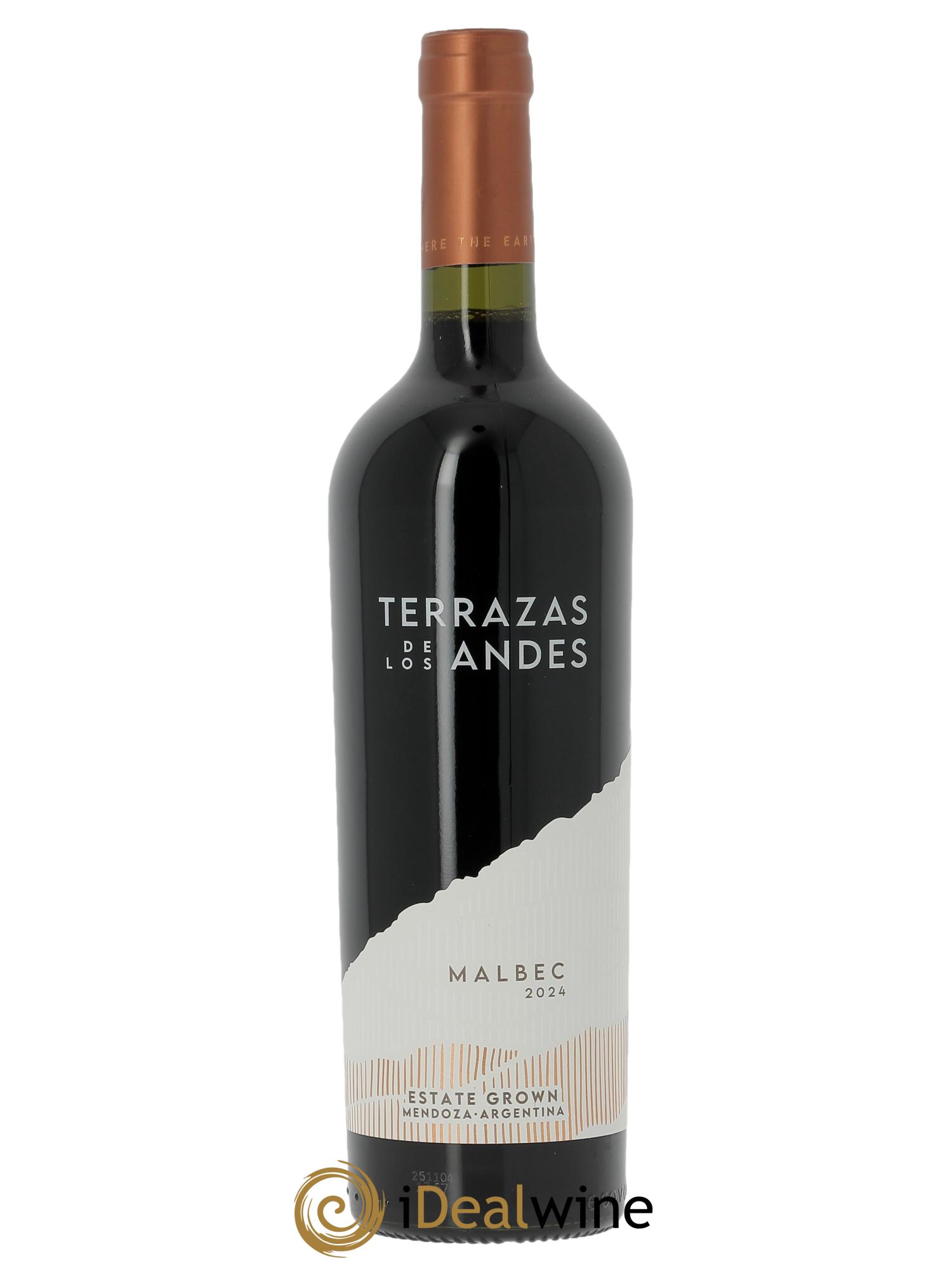 Mendoza Malbec Organic Terrazas de los Andes 2024 - Lot de 1 bouteille - 0